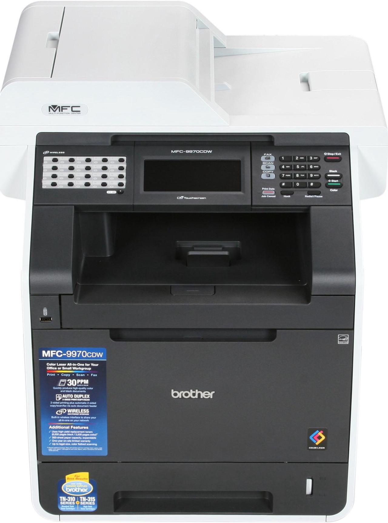 Alt view image 6 of 9 - Brother MFC-9970CDW Wireless Color Multifunction Laser Printer