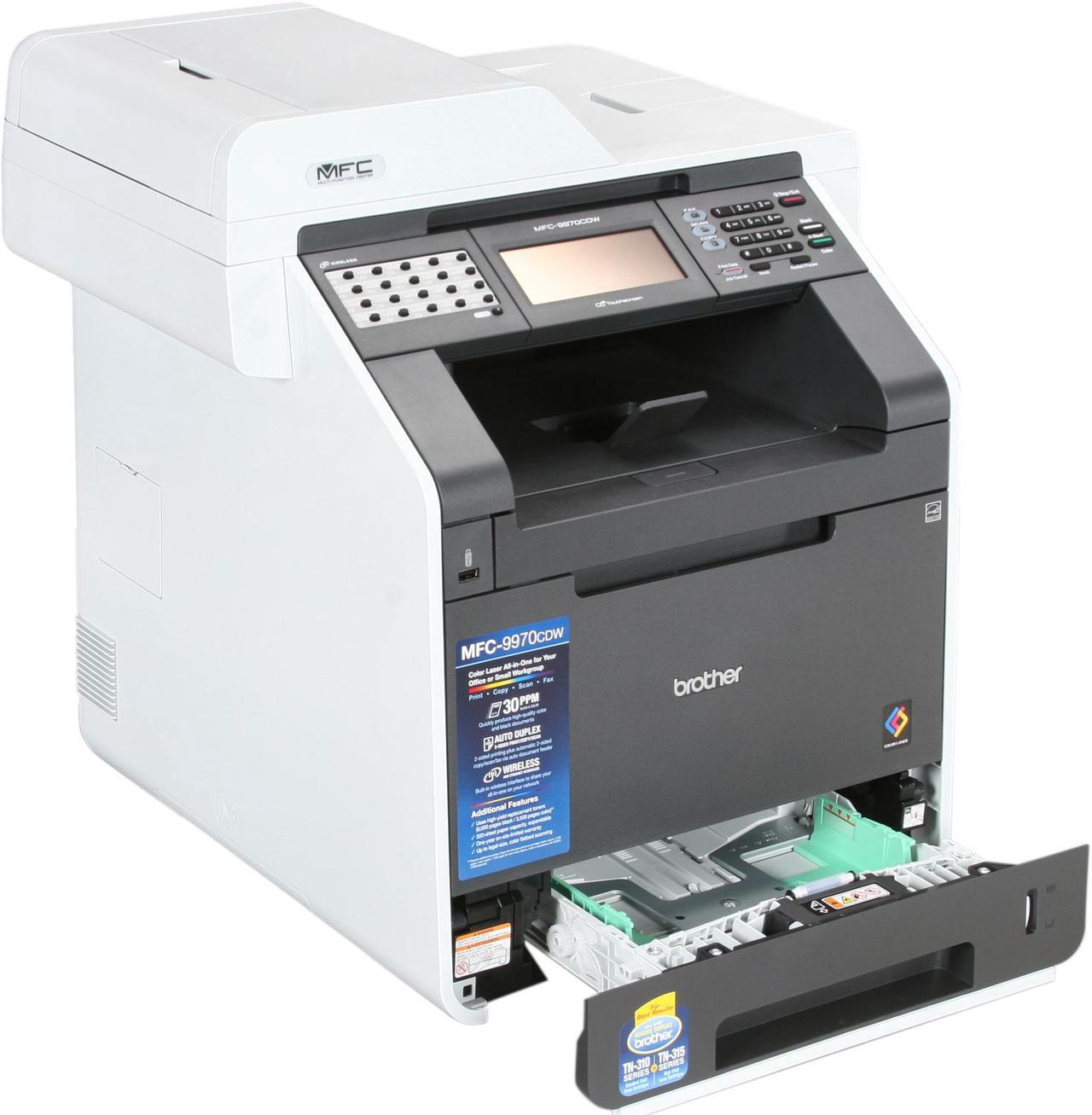 Alt view image 8 of 9 - Brother MFC-9970CDW Wireless Color Multifunction Laser Printer