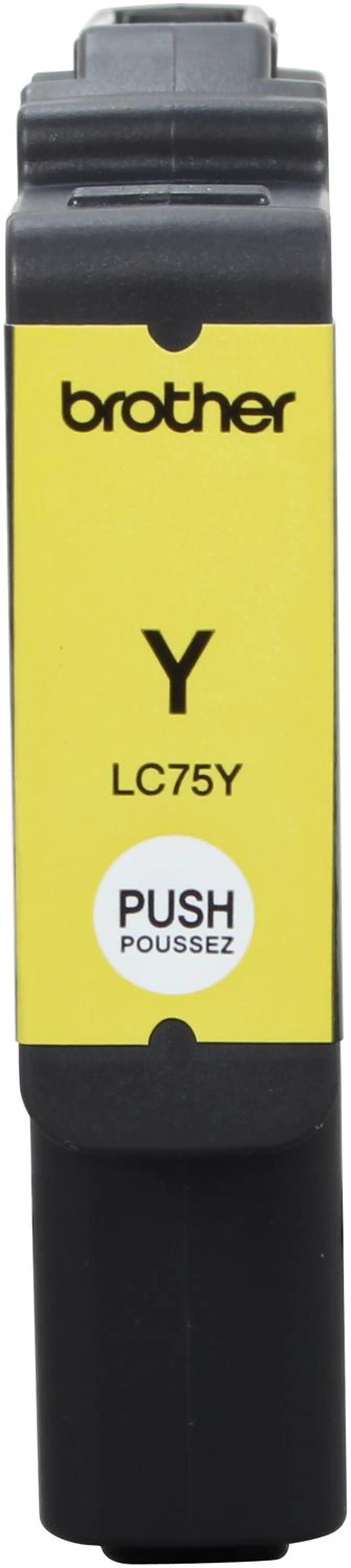 Alt view image 4 of 6 - Brother LC75Y High Yield Innobella Ink Cartridge - Yellow