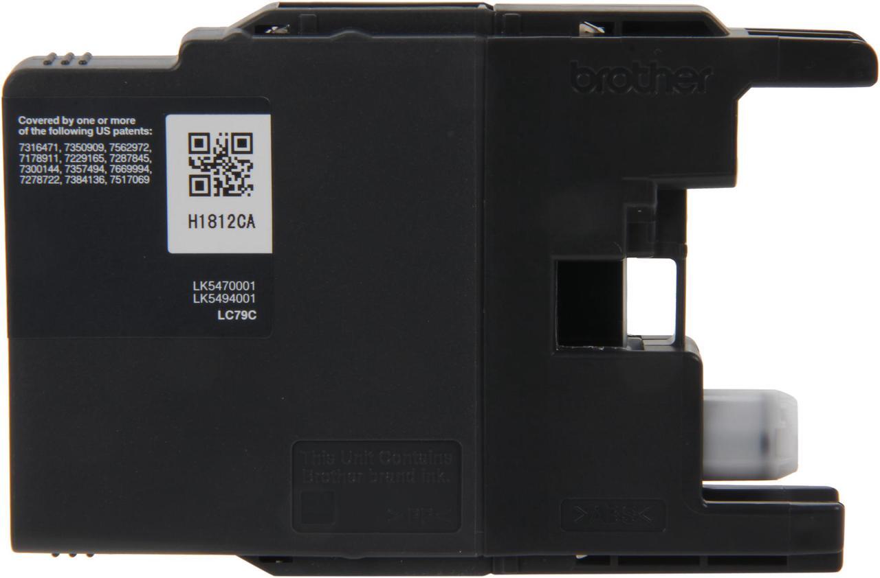 Alt view image 7 of 9 - Brother LC79C Super High Yield Innobella Ink Cartridge - Cyan
