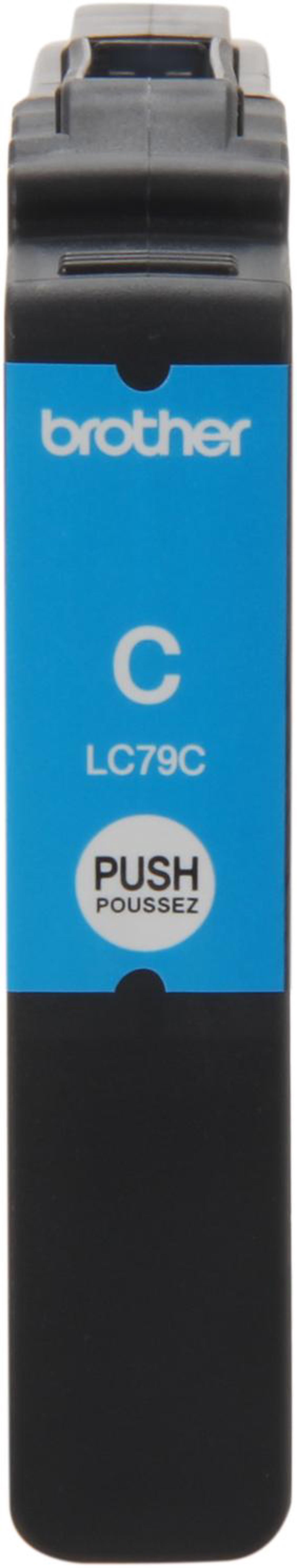 Alt view image 8 of 9 - Brother LC79C Super High Yield Innobella Ink Cartridge - Cyan