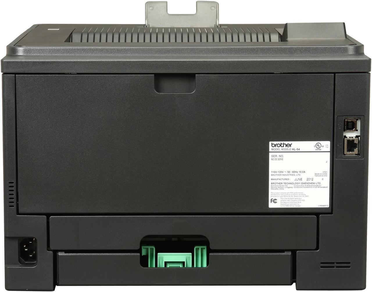Alt view image 4 of 8 - Brother HL-5470DW High Speed Single Function Laser Printer with Wireless Networking and Duplex Printing