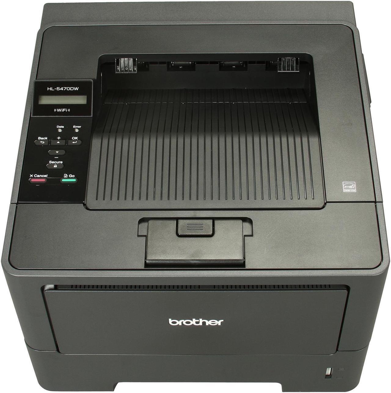 Alt view image 5 of 8 - Brother HL-5470DW High Speed Single Function Laser Printer with Wireless Networking and Duplex Printing