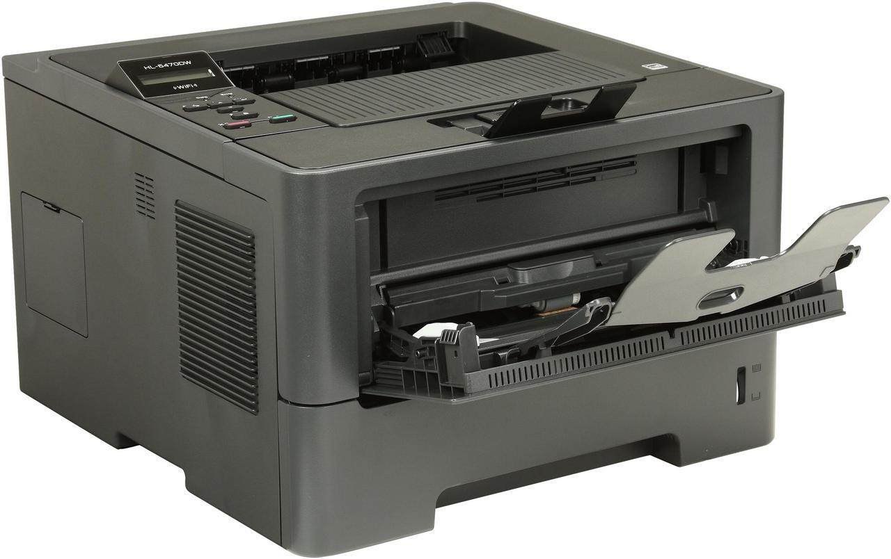 Alt view image 6 of 8 - Brother HL-5470DW High Speed Single Function Laser Printer with Wireless Networking and Duplex Printing