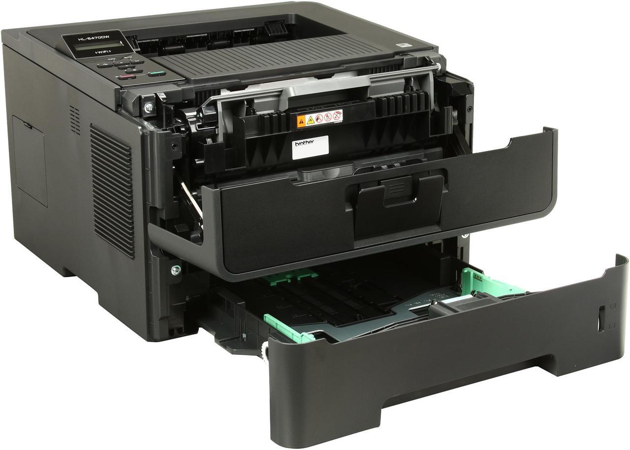 Alt view image 7 of 8 - Brother HL-5470DW High Speed Single Function Laser Printer with Wireless Networking and Duplex Printing