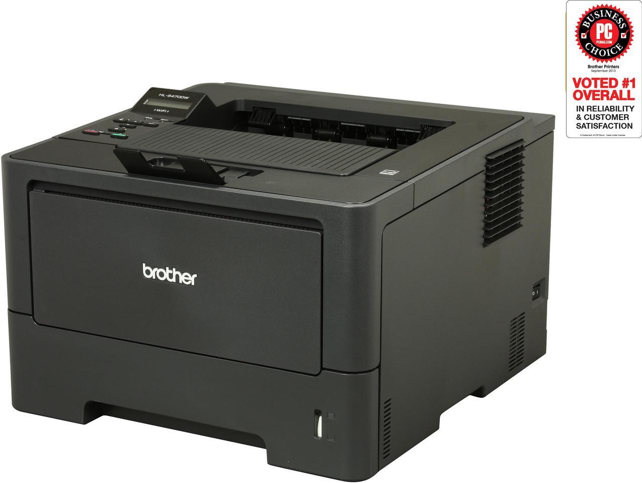 Main image of Brother HL-5470DW High Speed Single Function Laser Printer with Wireless Networking and Duplex Printing