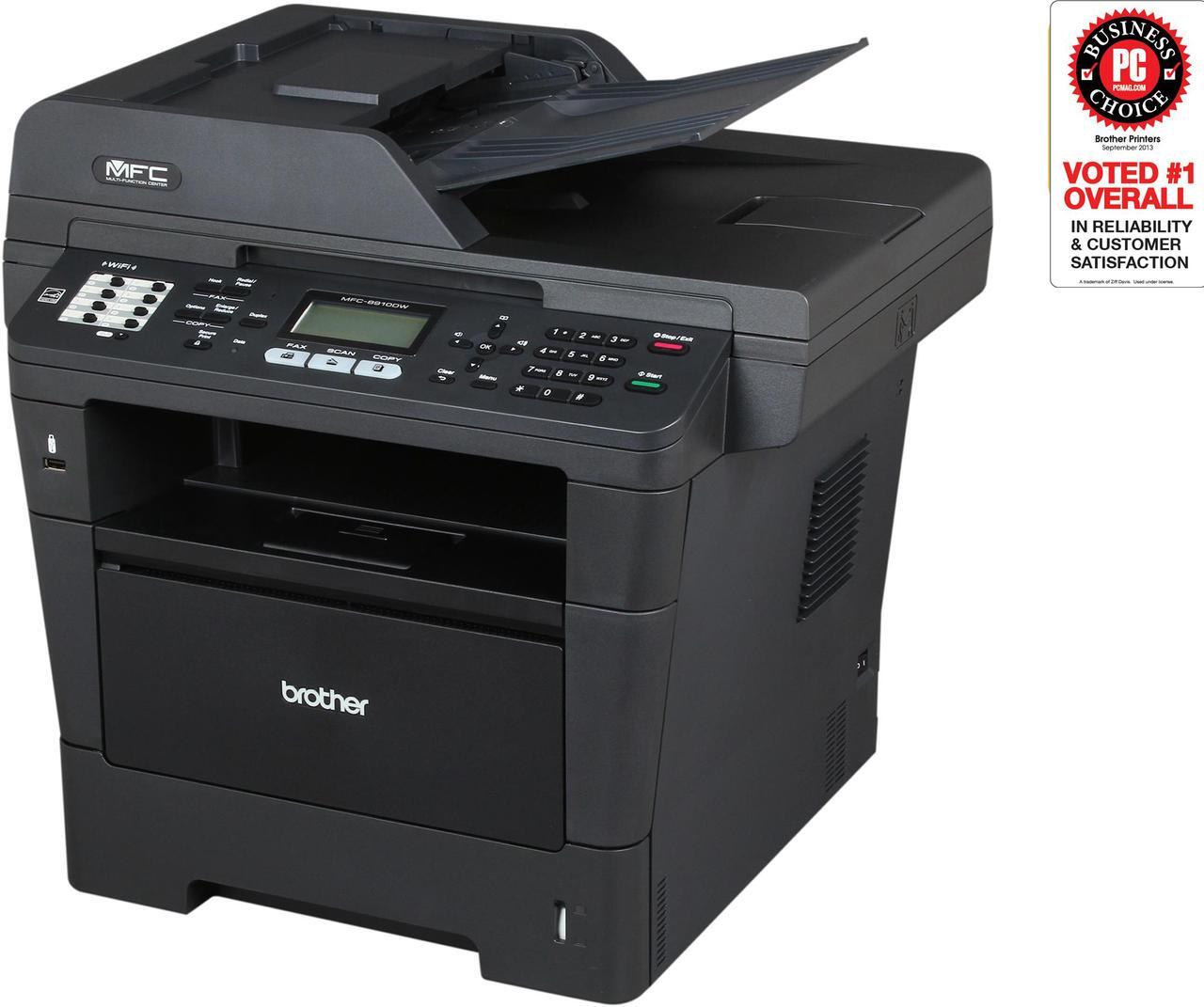 Main image of Brother MFC-8910DW High Speed All-In-One Laser Printer with Wireless Networking and Advanced Duplex Printing