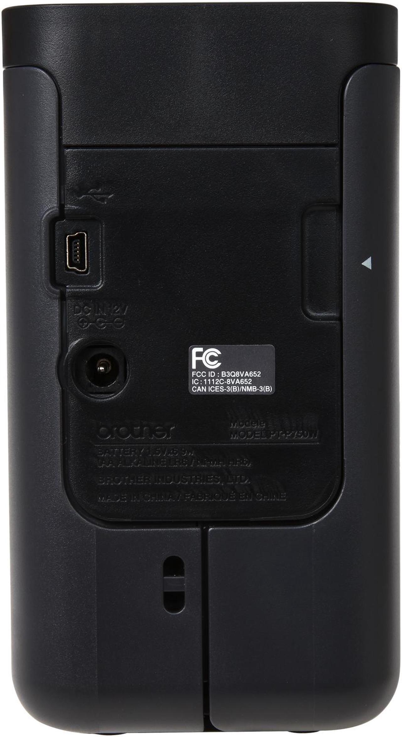 Alt view image 5 of 7 - Brother PT-P750W Compact Label Maker with Wireless Printing