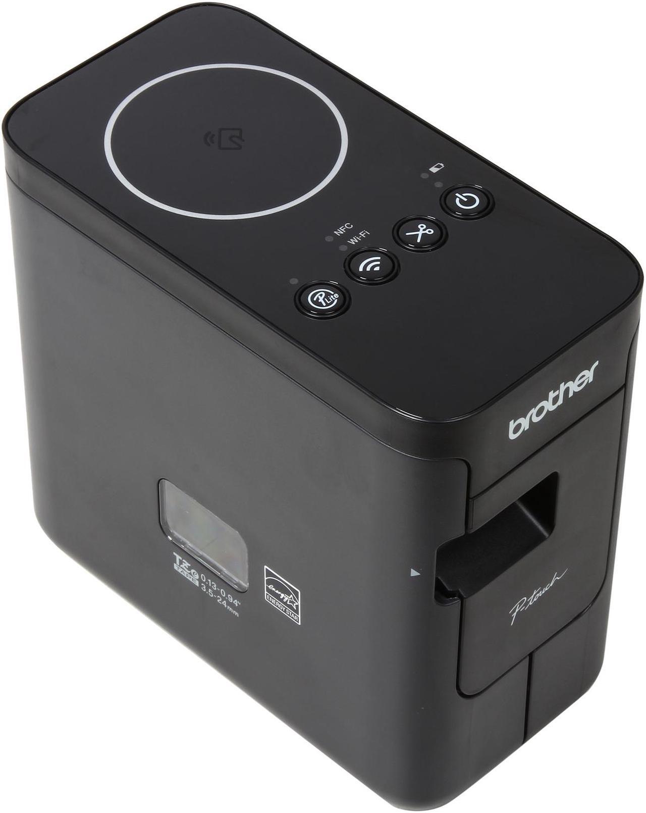 Alt view image 6 of 7 - Brother PT-P750W Compact Label Maker with Wireless Printing