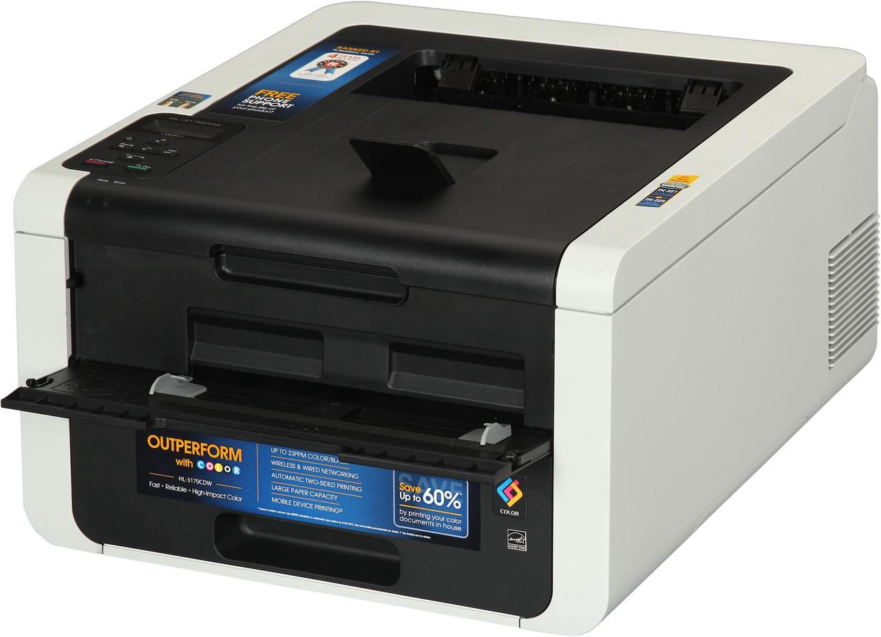 Brother HL-3170CDW Duplex Wireless Color Laser Printer