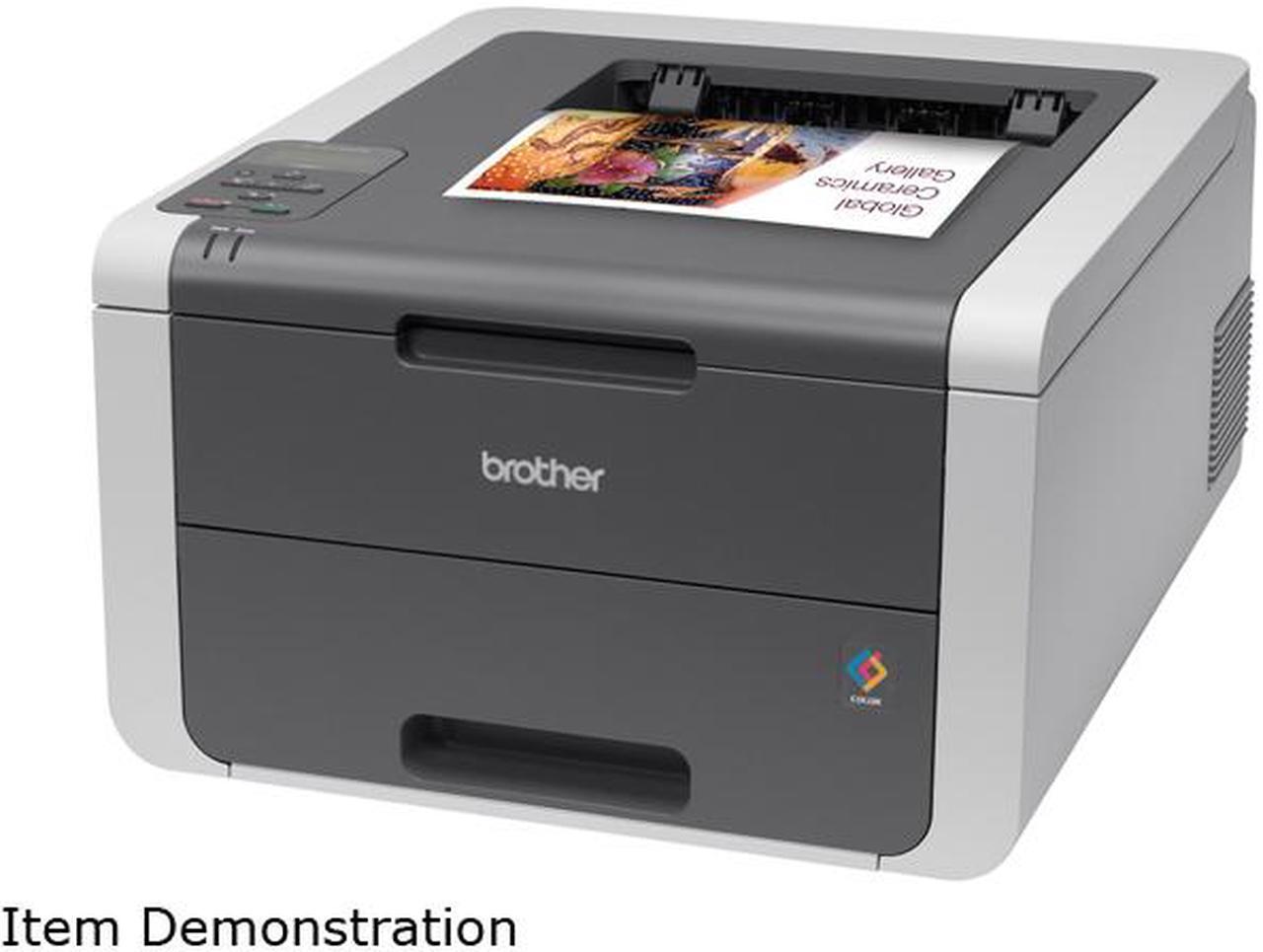 Alt view image 10 of 11 - Brother HL-3140CW Single Function Digital Color Laser Printer with Wireless Networking