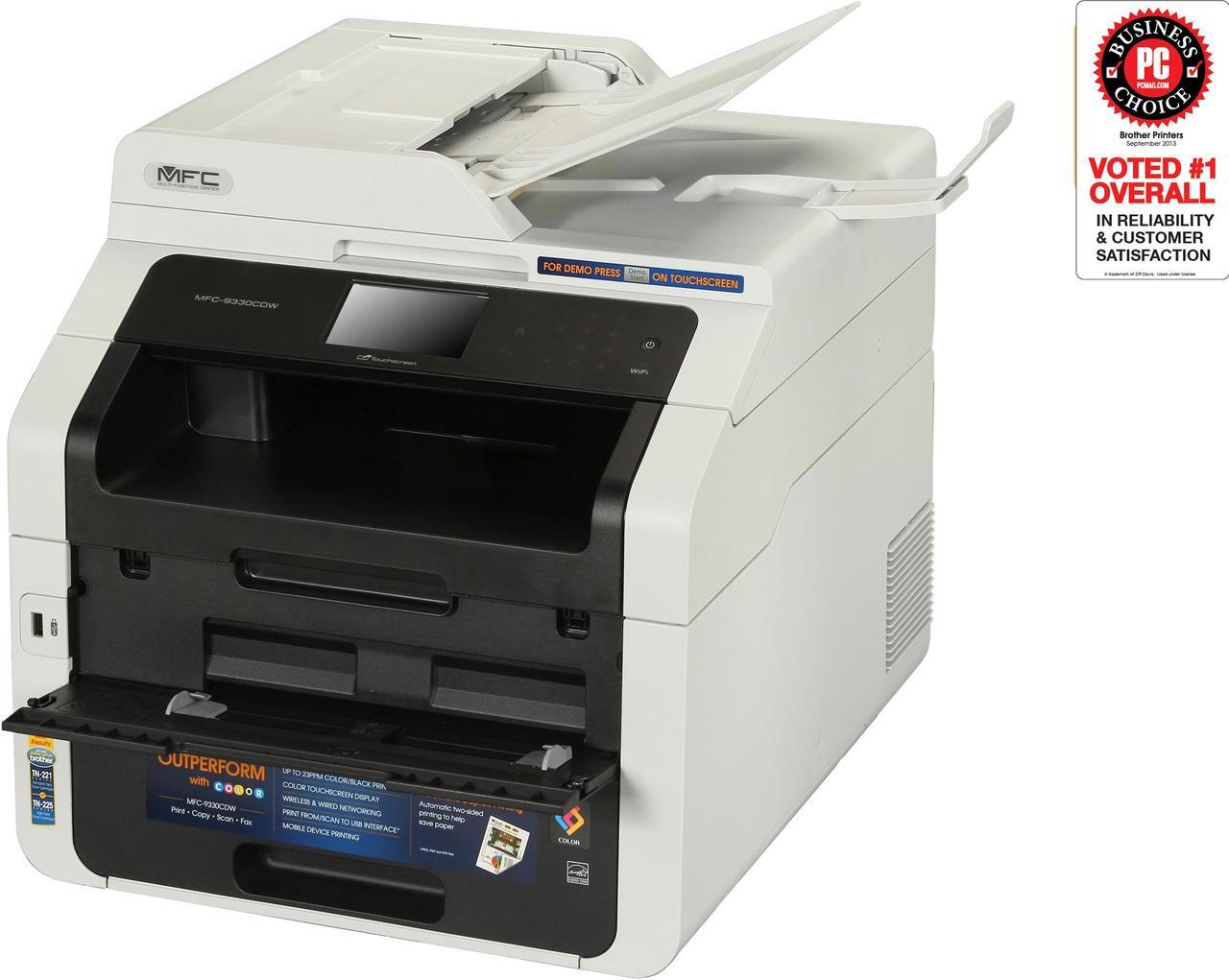 Main image of Brother MFC-9330CDW Duplex Wireless / USB Color All-in-one Laser Printer