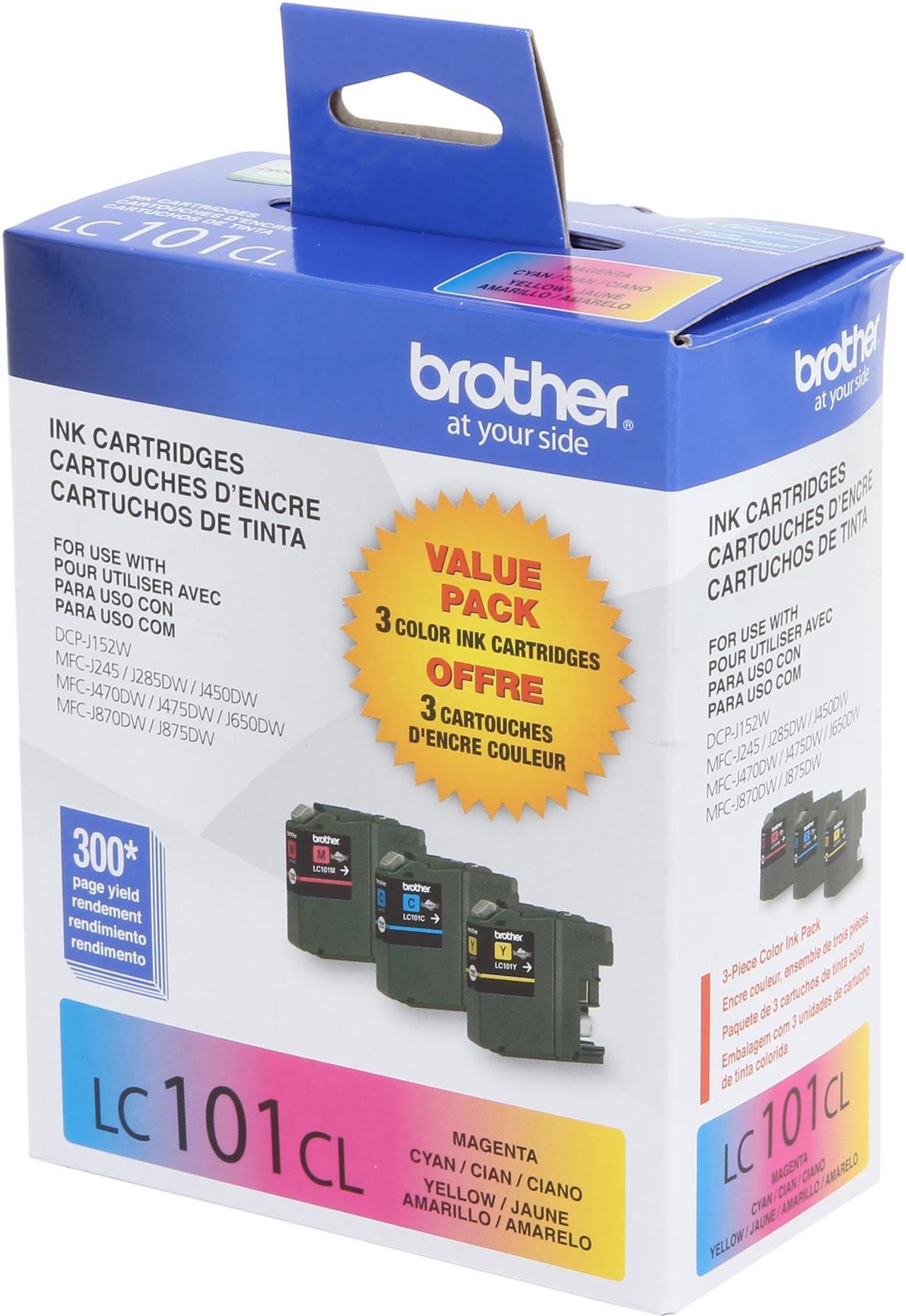 Brother LC1013PKS Innobella Ink Cartridge - Combo Pack - Cyan/Magenta/Yellow