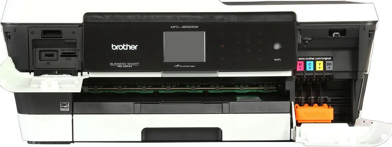 Alt view image 2 of 11 - Brother MFC-J6520DW Professional Series All-In-One Inkjet Printer with up to 11"x17" Printing and Wireless Networking