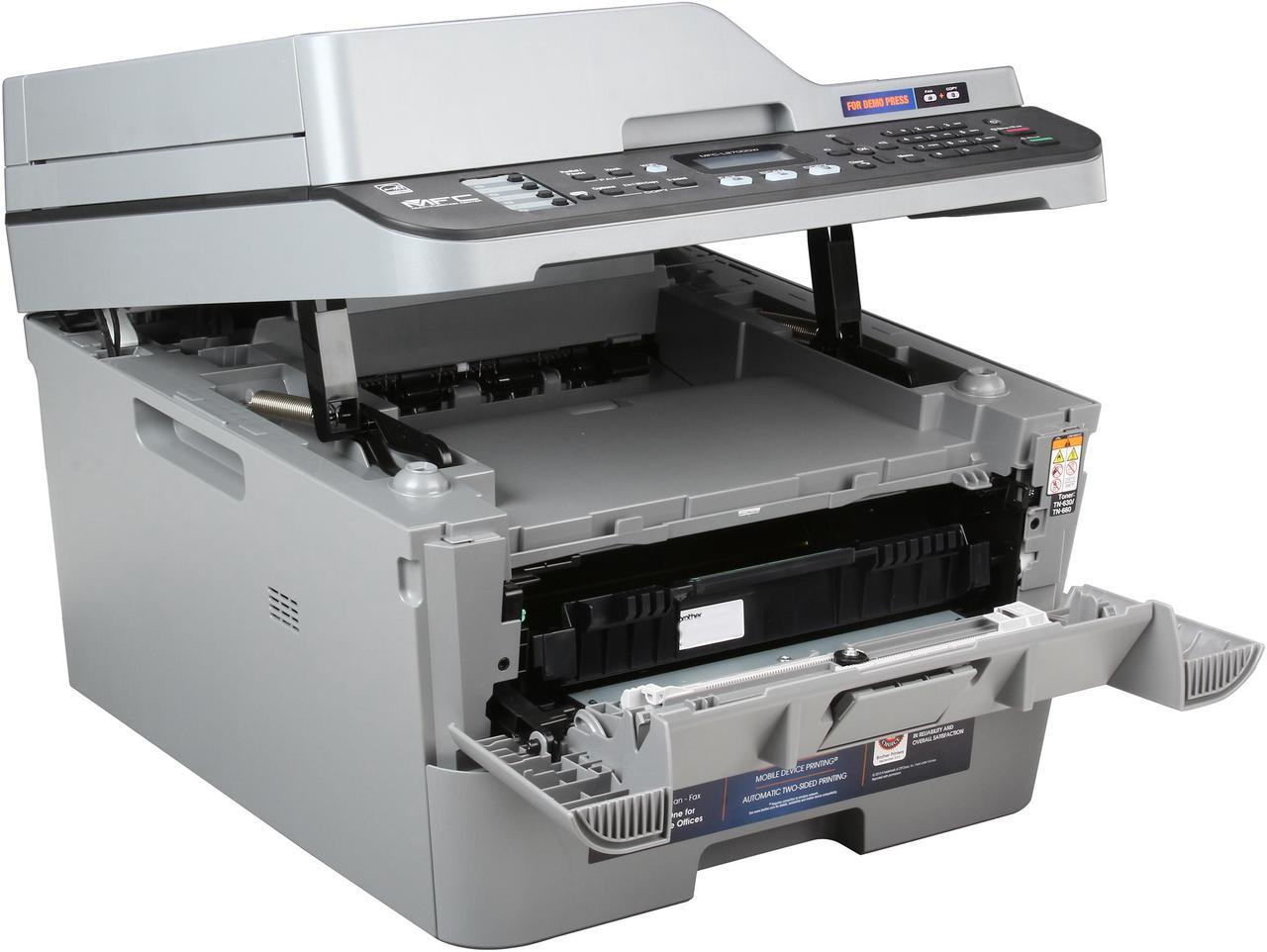 Alt view image 7 of 8 - Brother MFC-L2700DW Duplex Up to 2400 x 600 DPI Wireless / USB Monochrome Laser MFC Printer