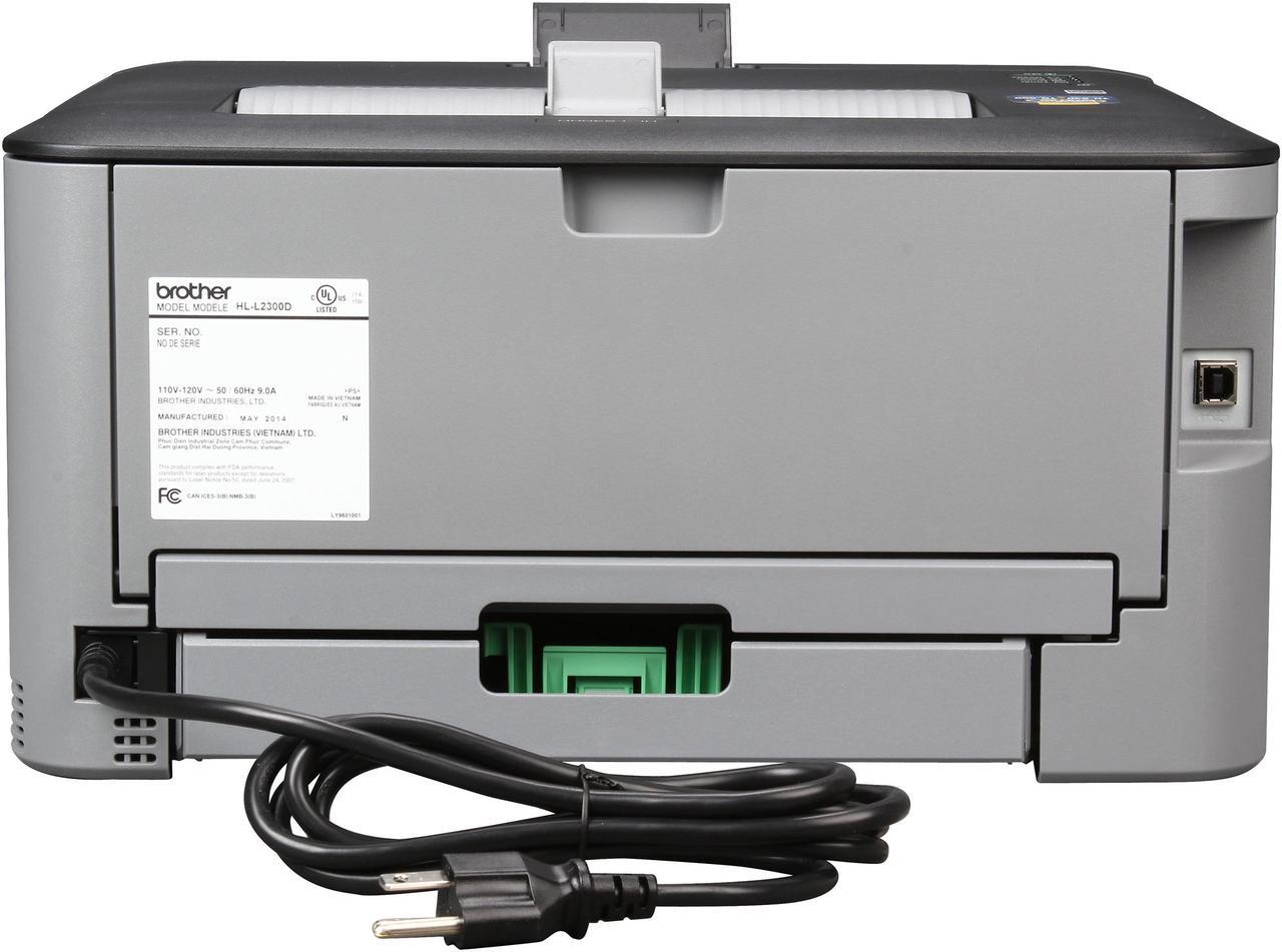 Alt view image 6 of 8 - Brother HL-L2300D Monochrome Laser Printer with Duplex Printing