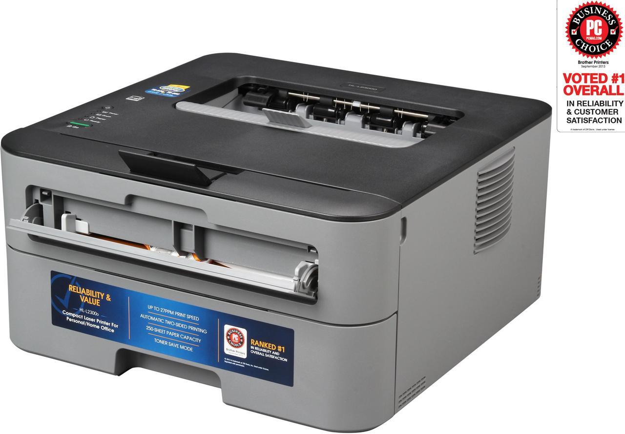Alt view image 3 of 8 - Brother HL-L2300D Monochrome Laser Printer with Duplex Printing