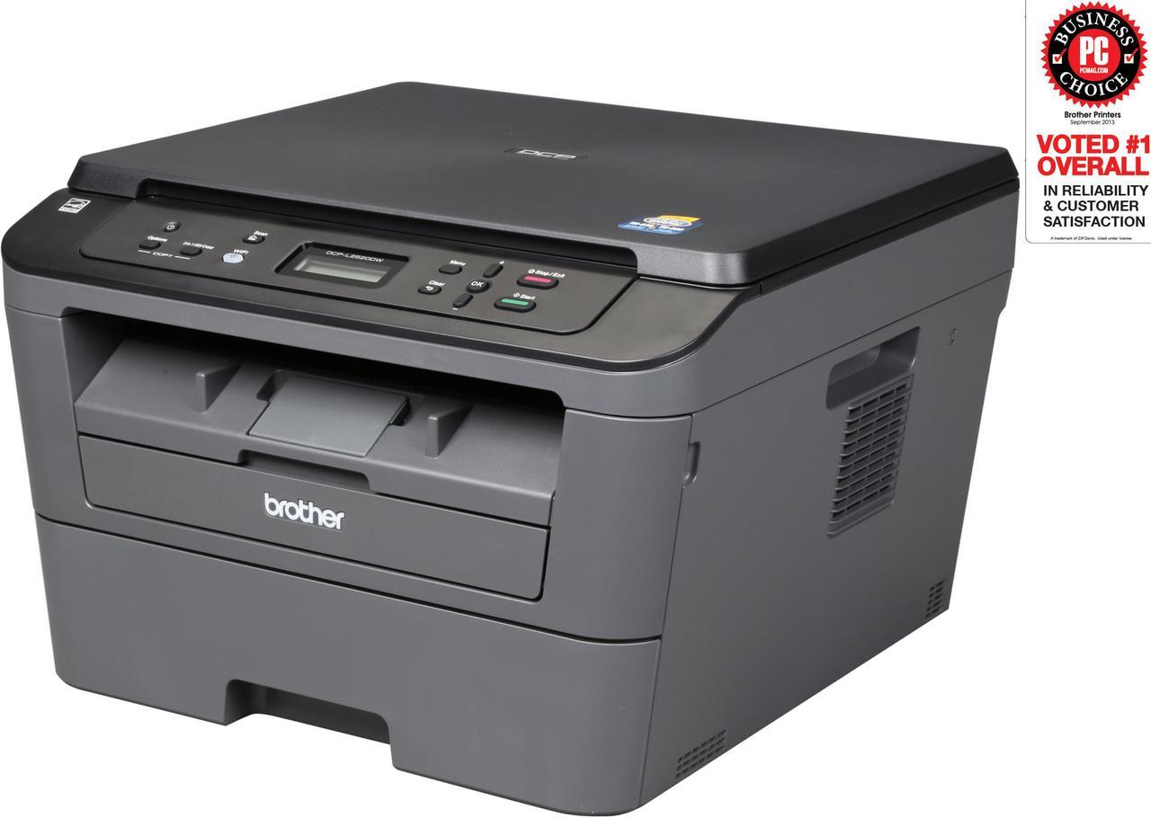 Brother DCP-L2520DW Laser Multi-Function Copier with Wireless Networking and Duplex Printing