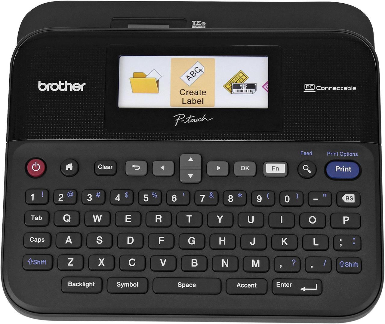 Brother P-Touch PT-D600 PC-Connectable Label Maker with Color Display