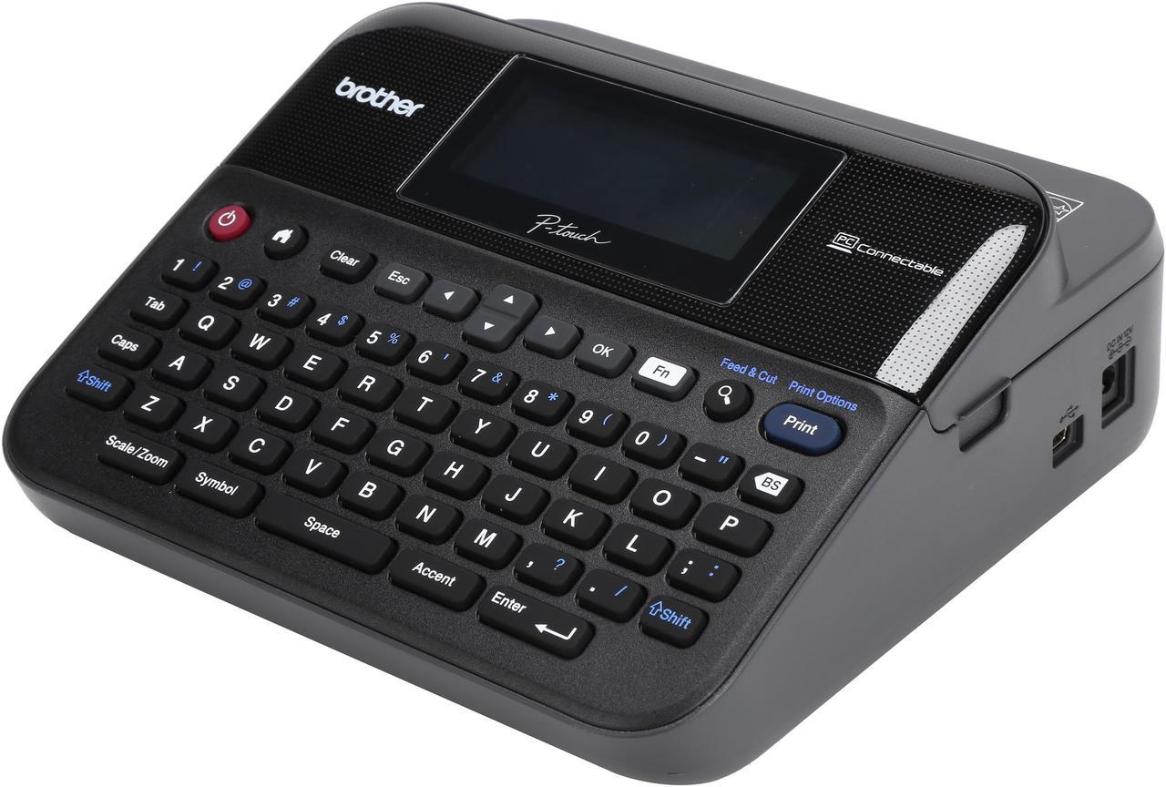 Brother P-Touch PT-D600VP PC-Connectable Label Maker with Color Display and Carry Case