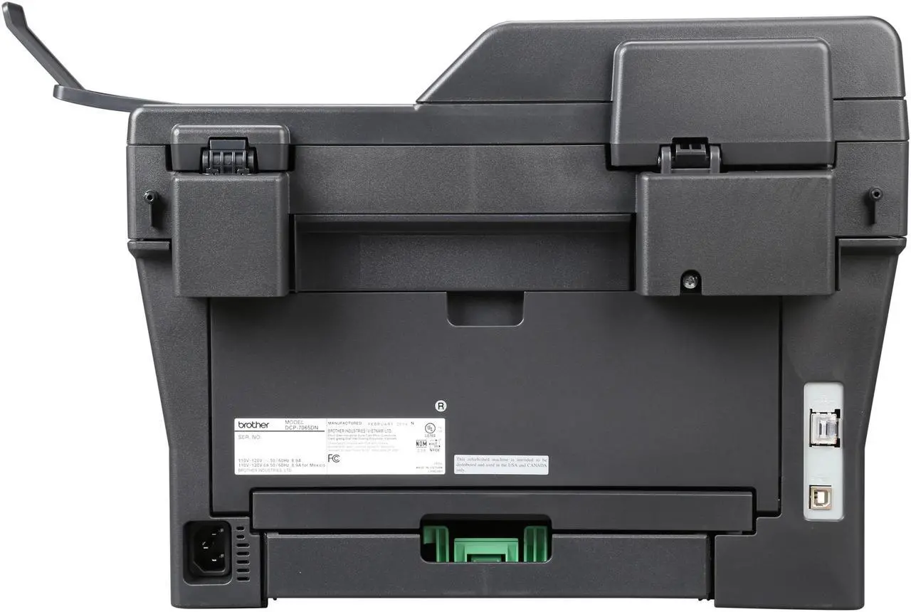 Alt view image 4 of 9 - Brother DCP-7065DN Monochrome Multifunction Laser Printer