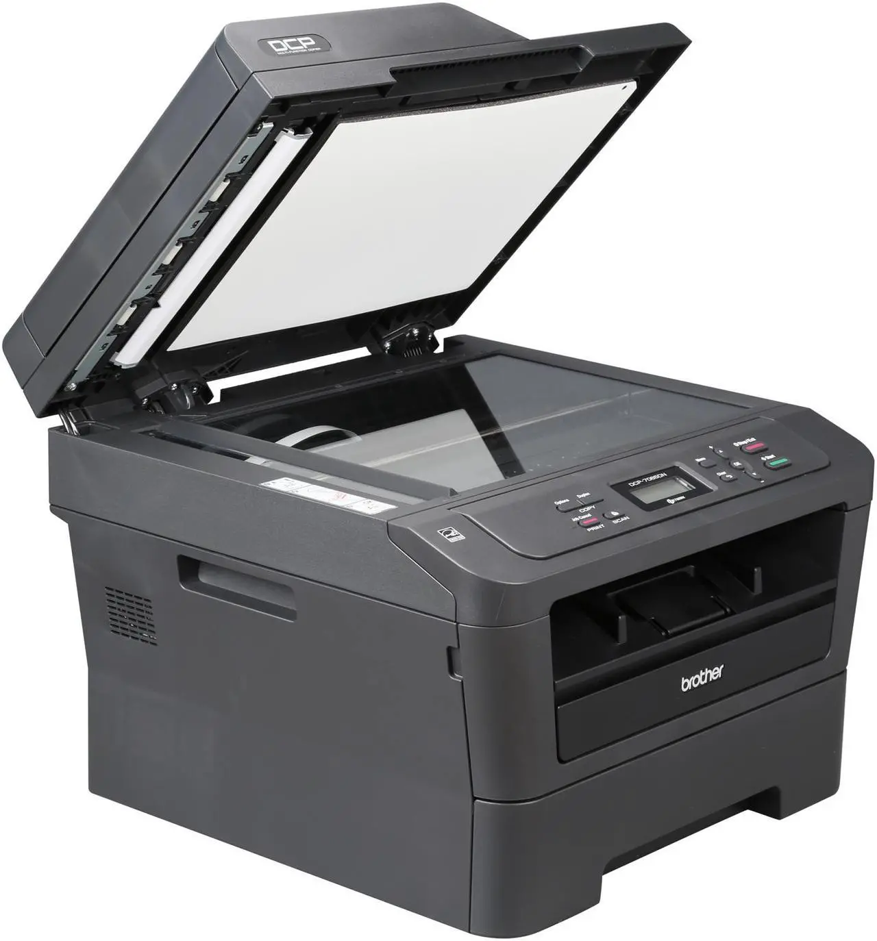 Alt view image 6 of 9 - Brother DCP-7065DN Monochrome Multifunction Laser Printer