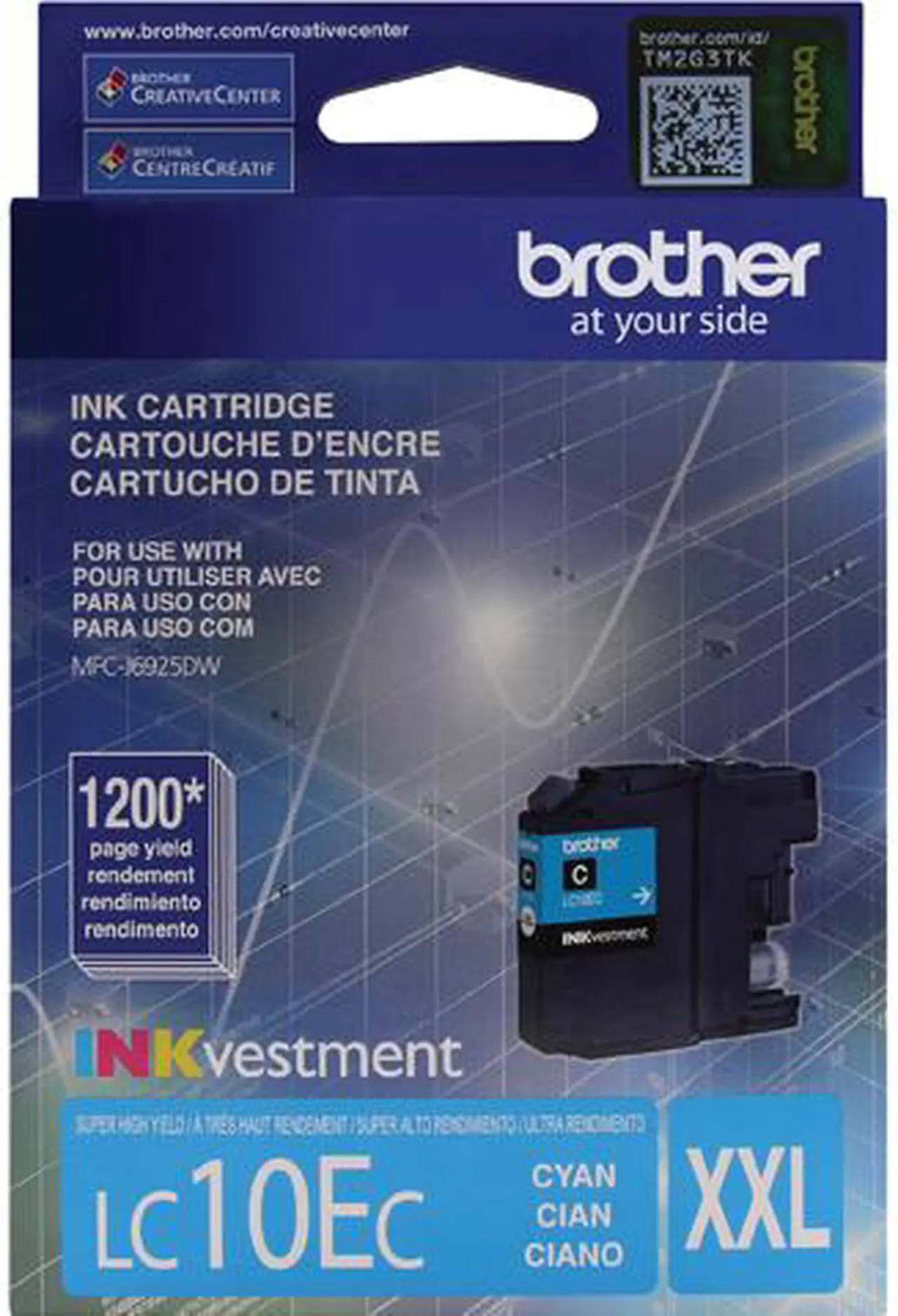 Main image of Brother LC10EC Super High Yield Ink Cartridge - Cyan