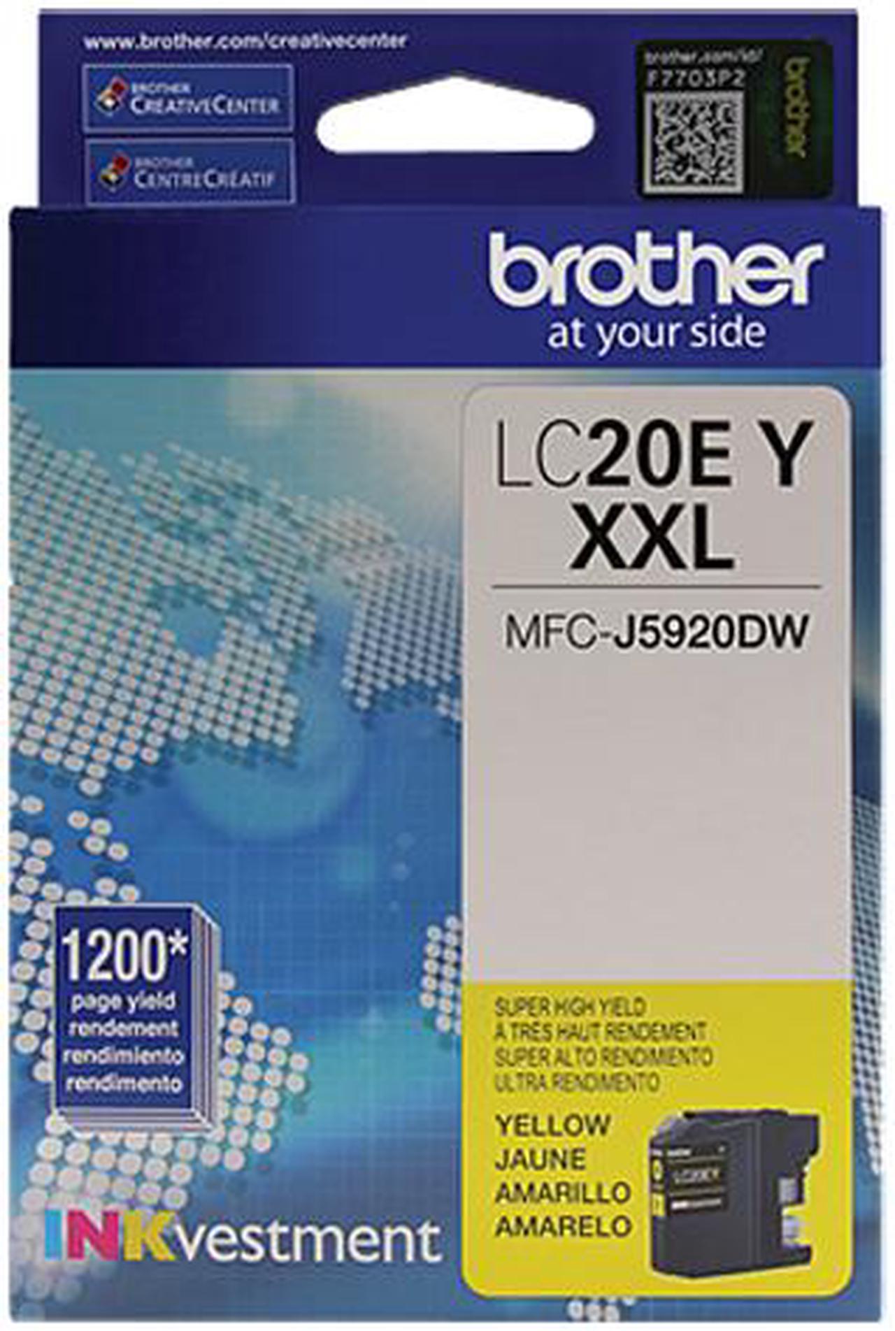 Main image of Brother LC20EY Super High Yield Ink Cartridge - Yellow