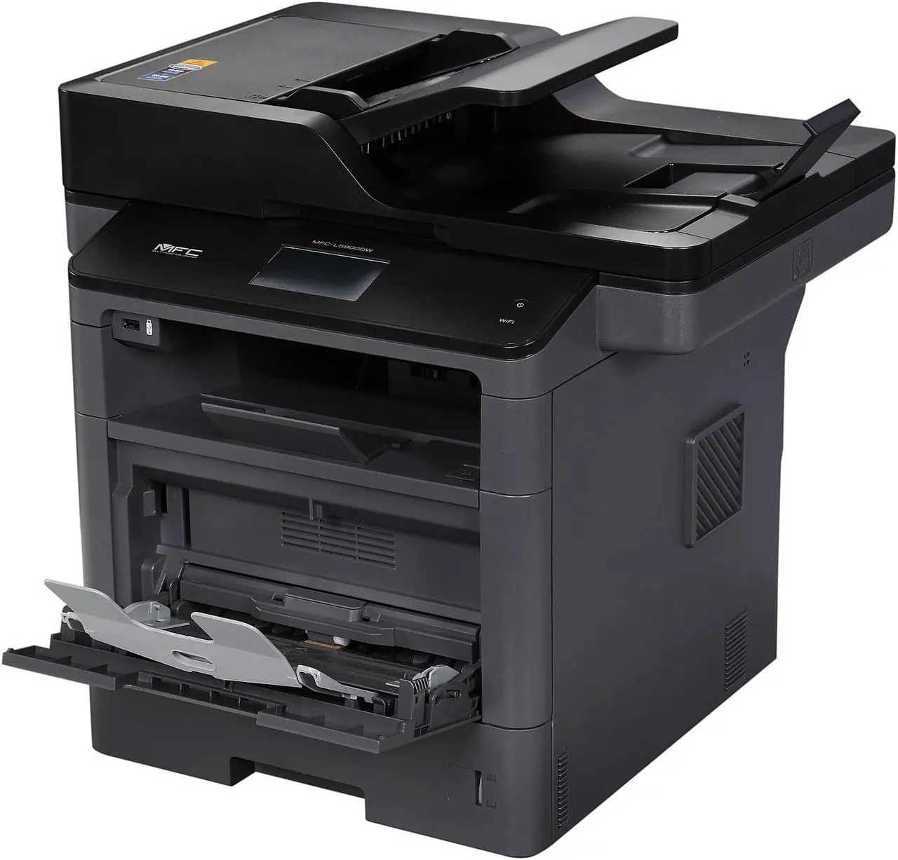 Alt view image 2 of 12 - Brother MFC-L5900DW Wirelss Duplex All-in-One Monochrome Laser Printer