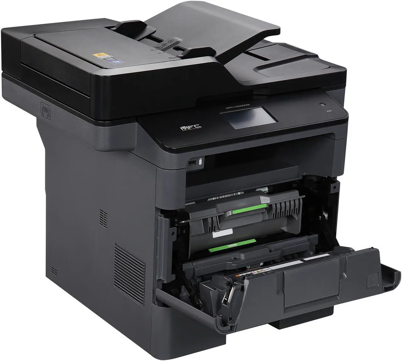 Alt view image 9 of 12 - Brother MFC-L5900DW Wirelss Duplex All-in-One Monochrome Laser Printer