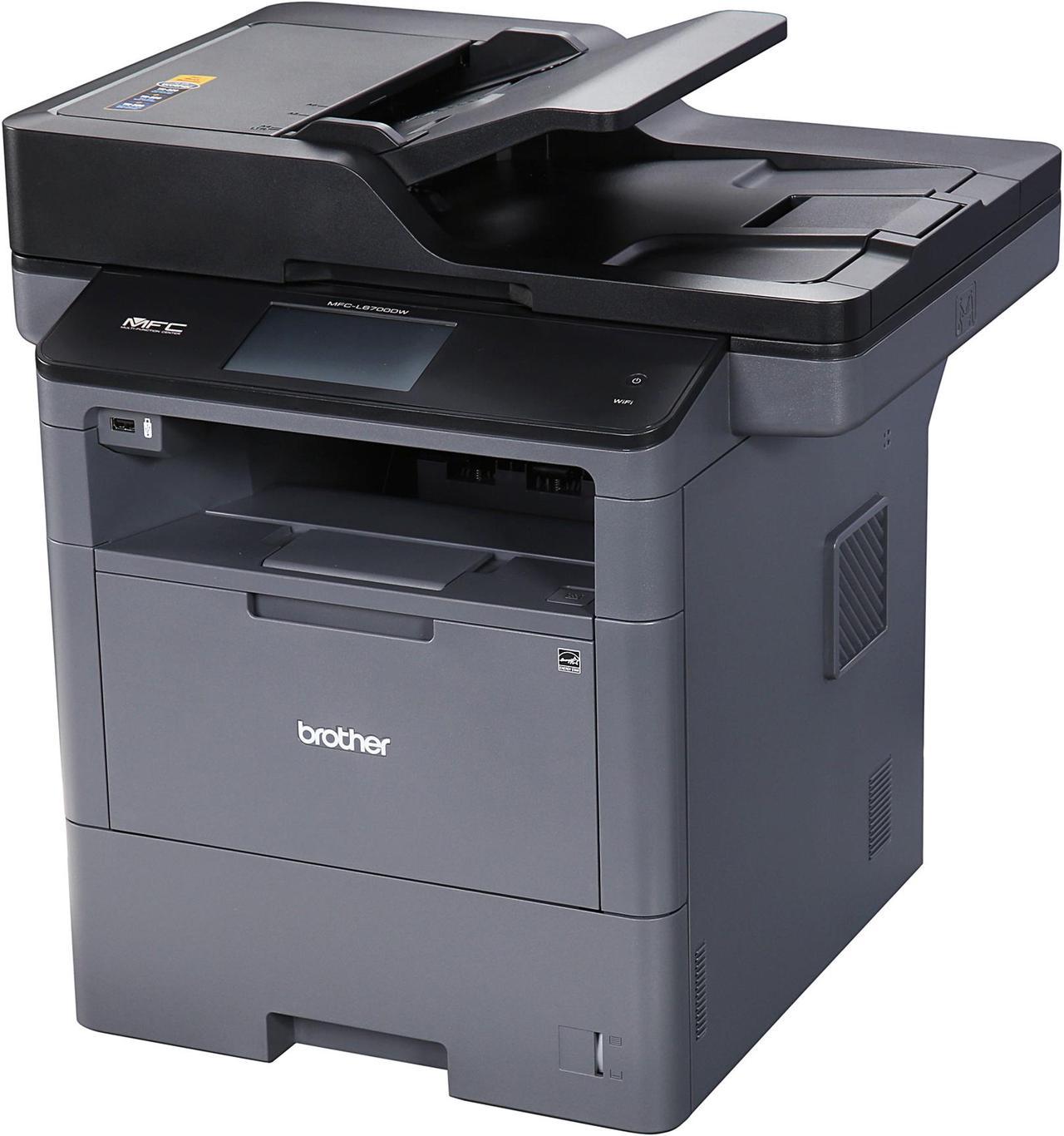 Brother MFC-L6700DW Wireless Duplex All-in-One Monochrome Laser Printer