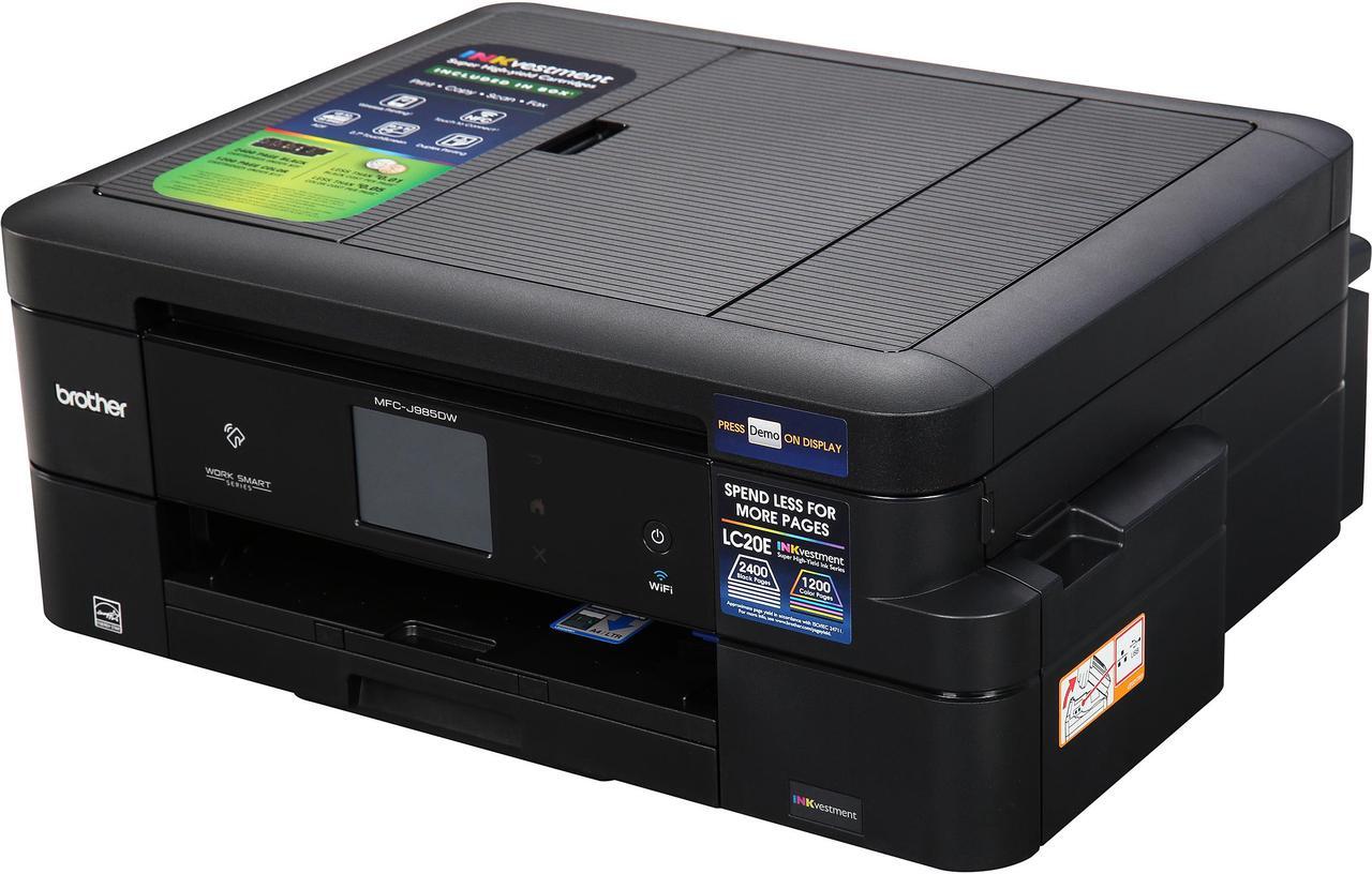 Main image of Brother MFC-J985DW Work Smart Color All-in-One Inkjet Printer with INKvestment Cartridges