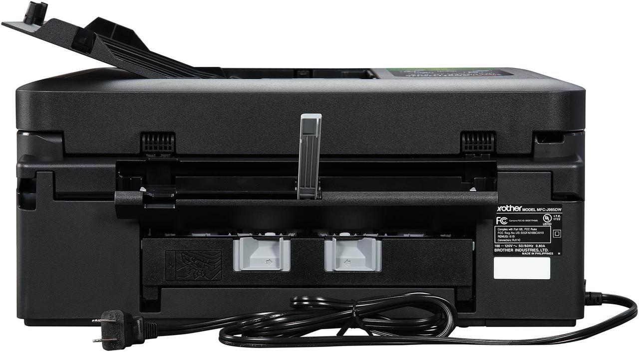Alt view image 8 of 13 - Brother MFC-J985DW Work Smart Color All-in-One Inkjet Printer with INKvestment Cartridges