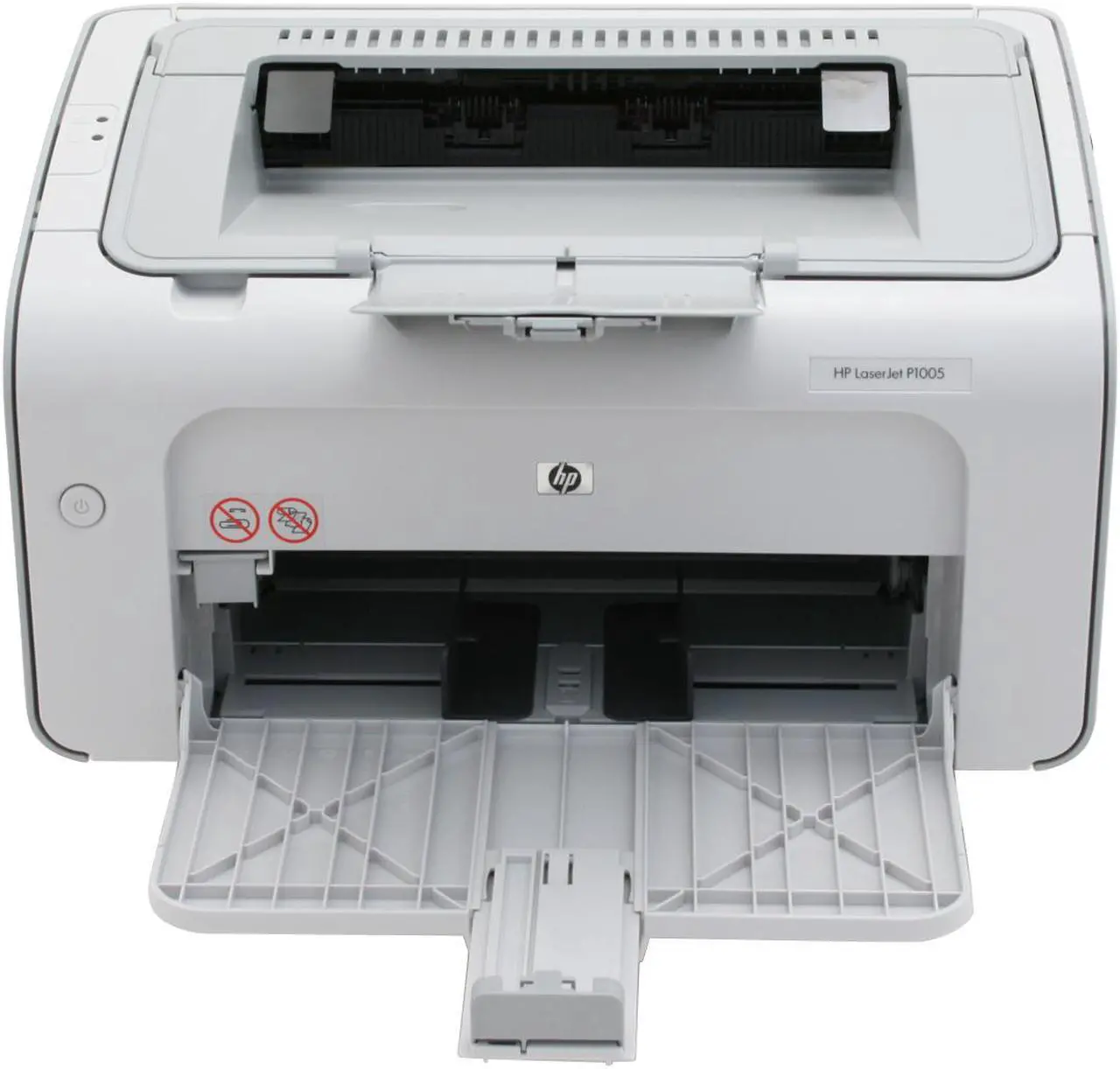 Alt view image 2 of 11 - HP LaserJet P1005 CB410A Personal Up to 15 ppm Monochrome USB Laser Printer
