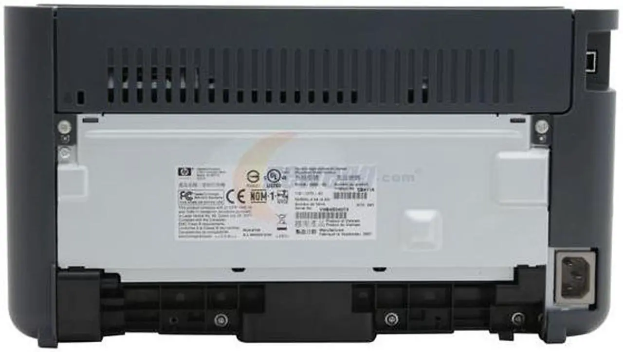 Alt view image 10 of 14 - HP LaserJet P1006 CB411A Personal Up to 17 ppm Monochrome USB Laser Printer