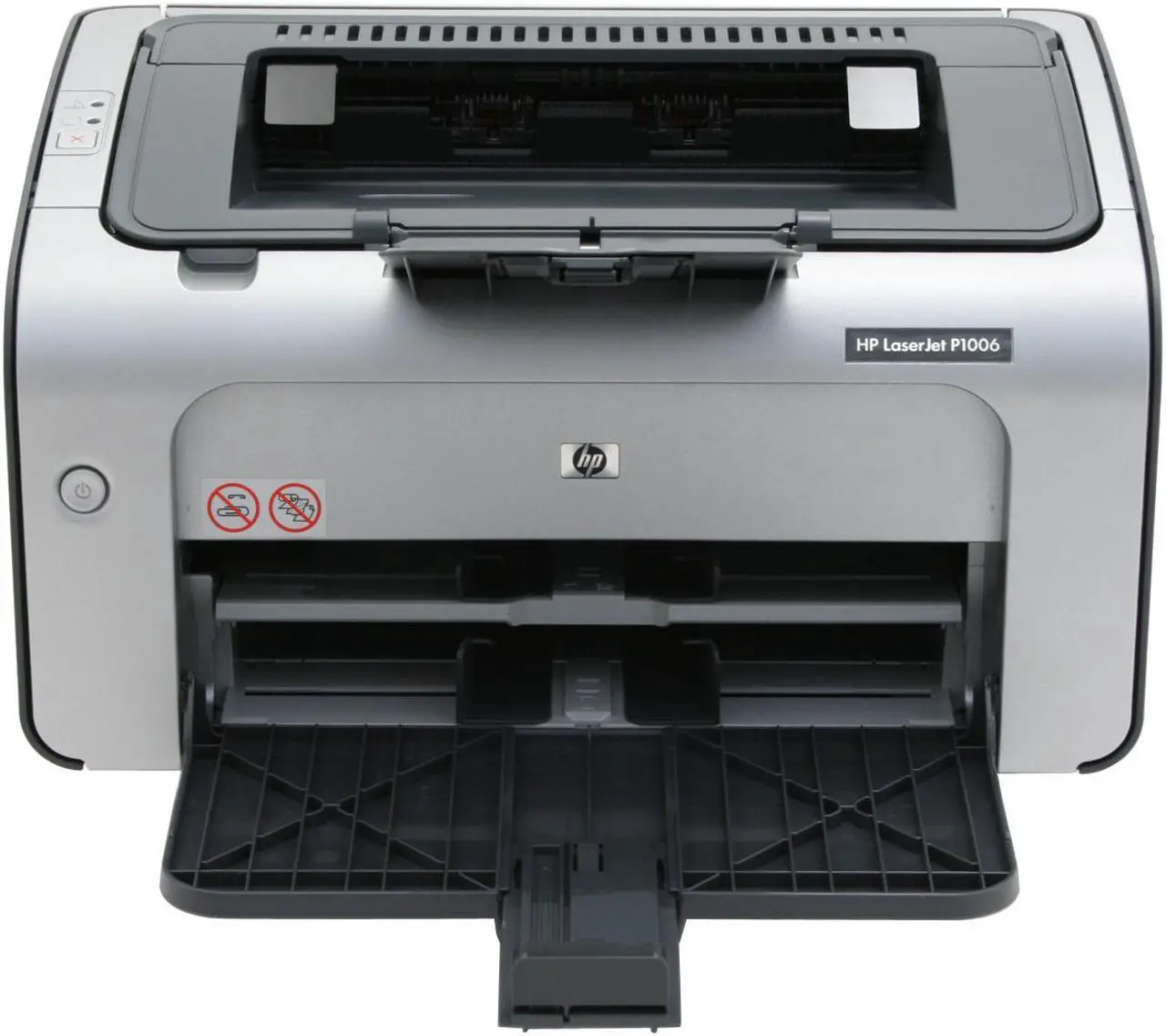 Alt view image 3 of 14 - HP LaserJet P1006 CB411A Personal Up to 17 ppm Monochrome USB Laser Printer