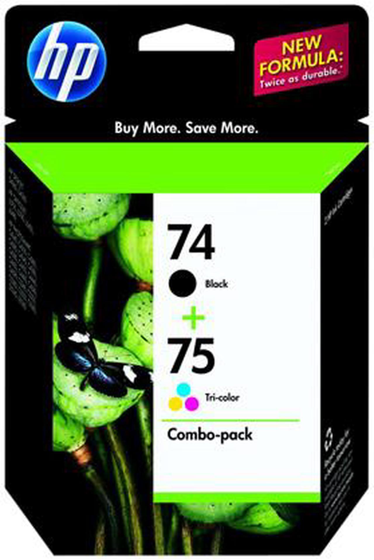 Main image of HP 74/75 Ink Cartridge - Combo Pack - Black/Cyan/Magenta/Yellow