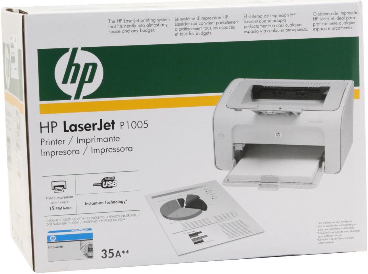 Alt view image 11 of 11 - HP LaserJet P1005 CB410AR Personal Up to 15 ppm Monochrome USB Laser Printer