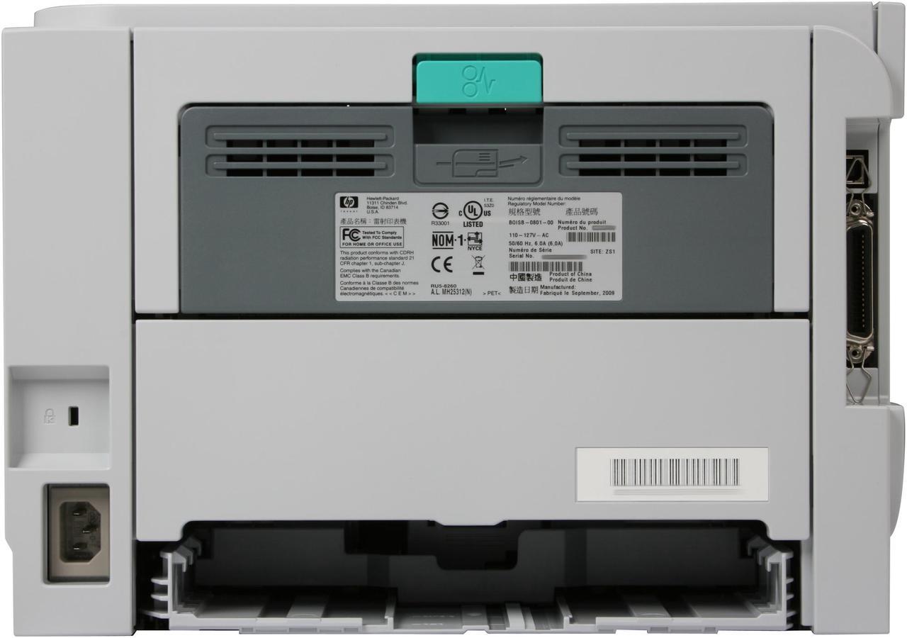 Alt view image 4 of 8 - HP LaserJet P2035 (CE461A) Up to 30 ppm 600 x 600 dpi USB / Parallel Monochrome Laser Printer