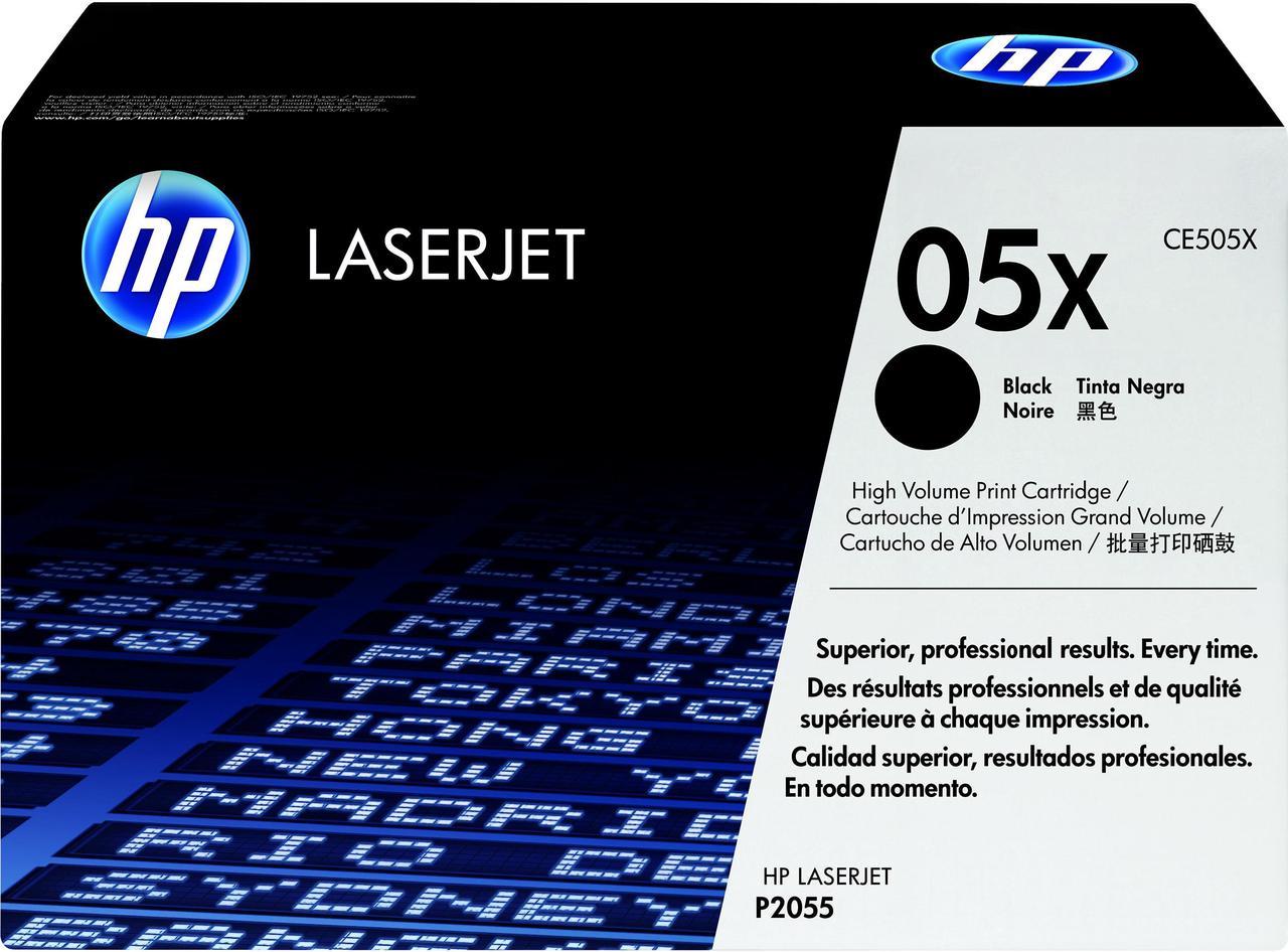 HP 05X High Yield LaserJet Toner Cartridge - Black