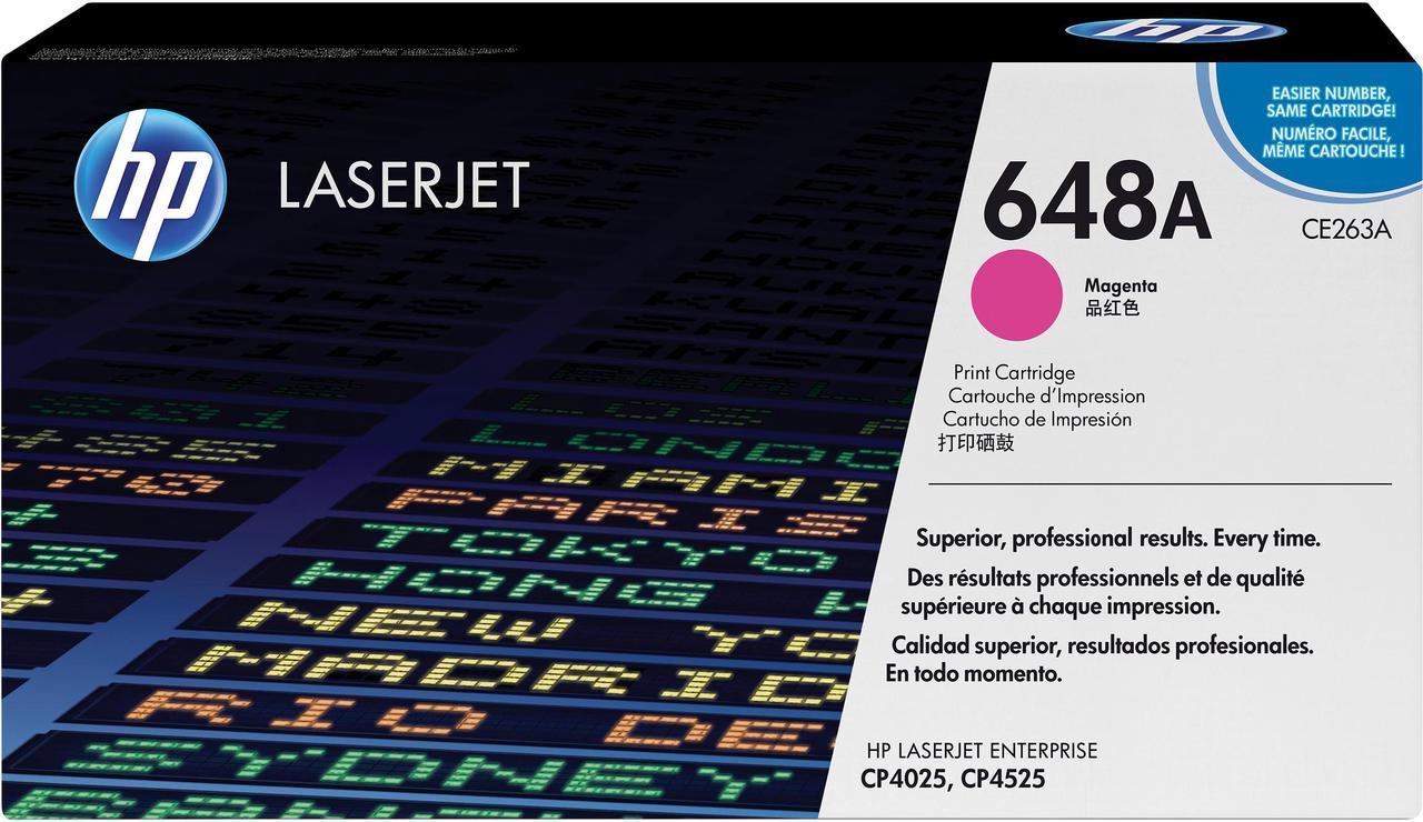 HP 648A LaserJet Toner Cartridge - Magenta