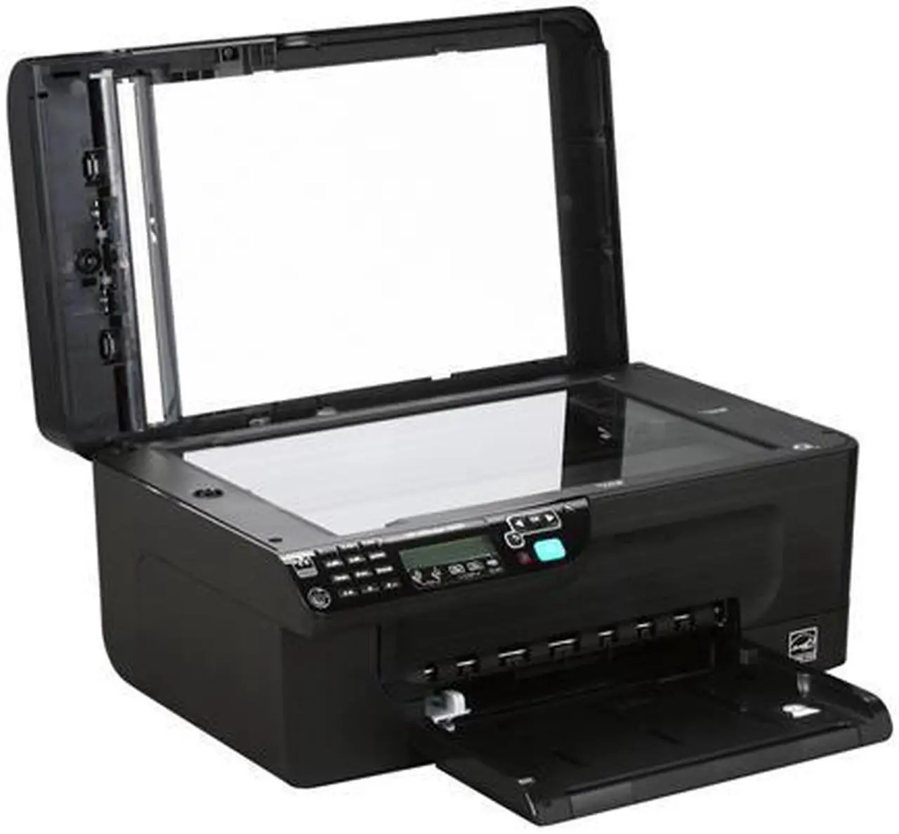 Alt view image 5 of 7 - HP Officejet 4500 CB867A Up to 28 ppm Black Print Speed 4800 x 1200 dpi Color Print Quality Ethernet (RJ-45) / USB Thermal Inkjet MFC / All-In-One Color Printer