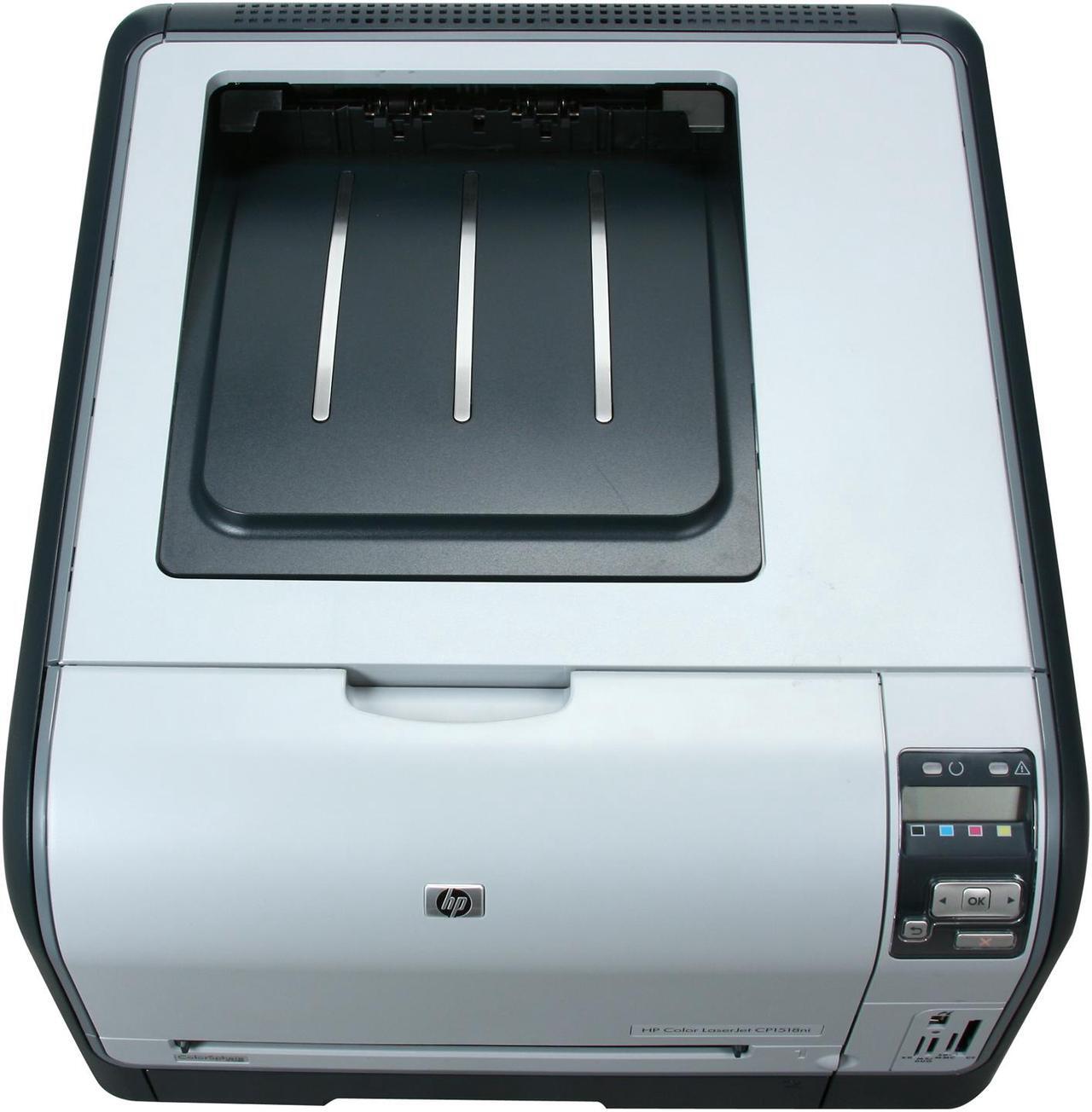 Alt view image 5 of 8 - HP LaserJet CP1518ni CC378AAR Workgroup Up to 12 ppm Color Ethernet (RJ-45) / USB Laser Printer