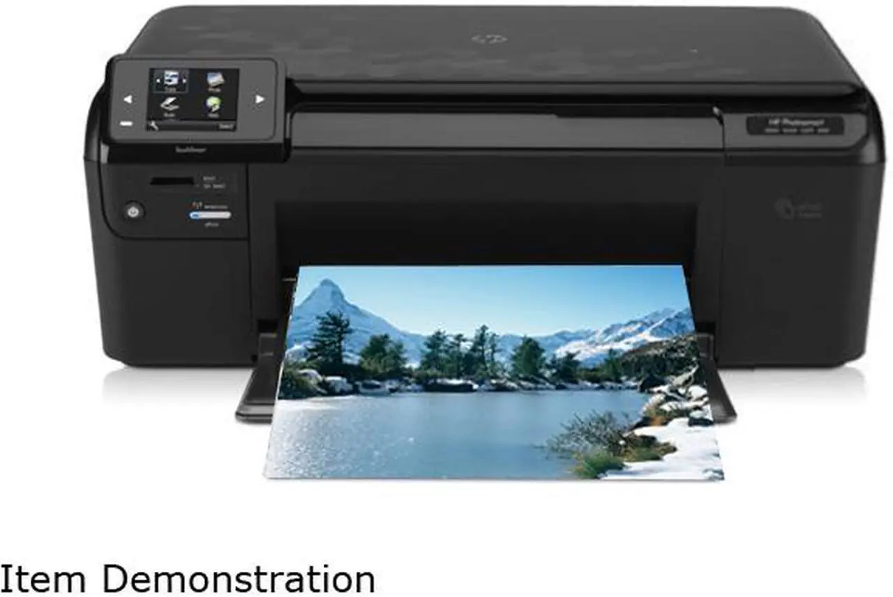 Alt view image 2 of 4 - HP Photosmart e-All-in-One - D110a CN731A#B1H Up to 29 ppm Black Print Speed 4800 x 1200 dpi Color Print Quality USB / Wi-Fi InkJet MFC / All-In-One Color Printer