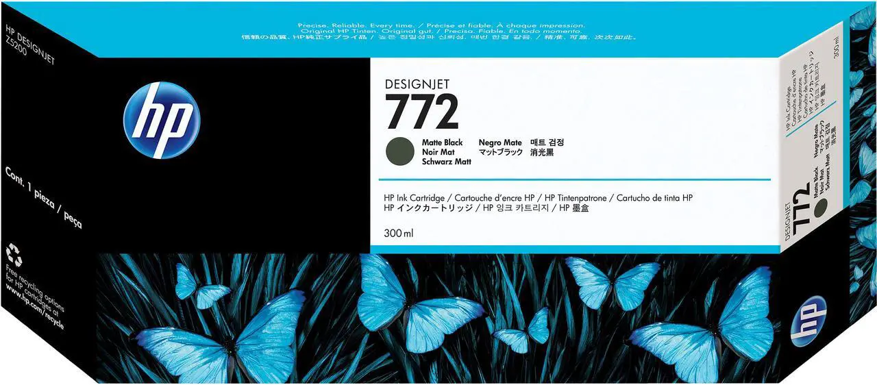 Main image of HP 772 Ink Cartridge - Matte Black