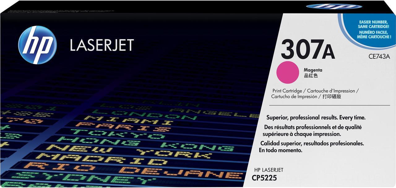 HP 307A LaserJet Toner Cartridge - Magenta