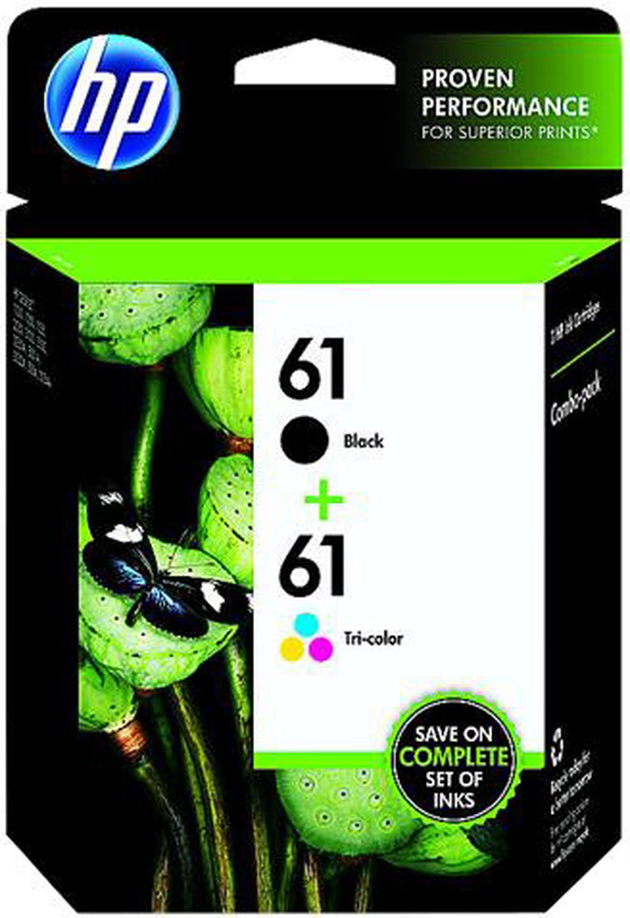 HP 61 Ink Cartridge - Combo Pack - Black/Cyan/Magenta/Yellow