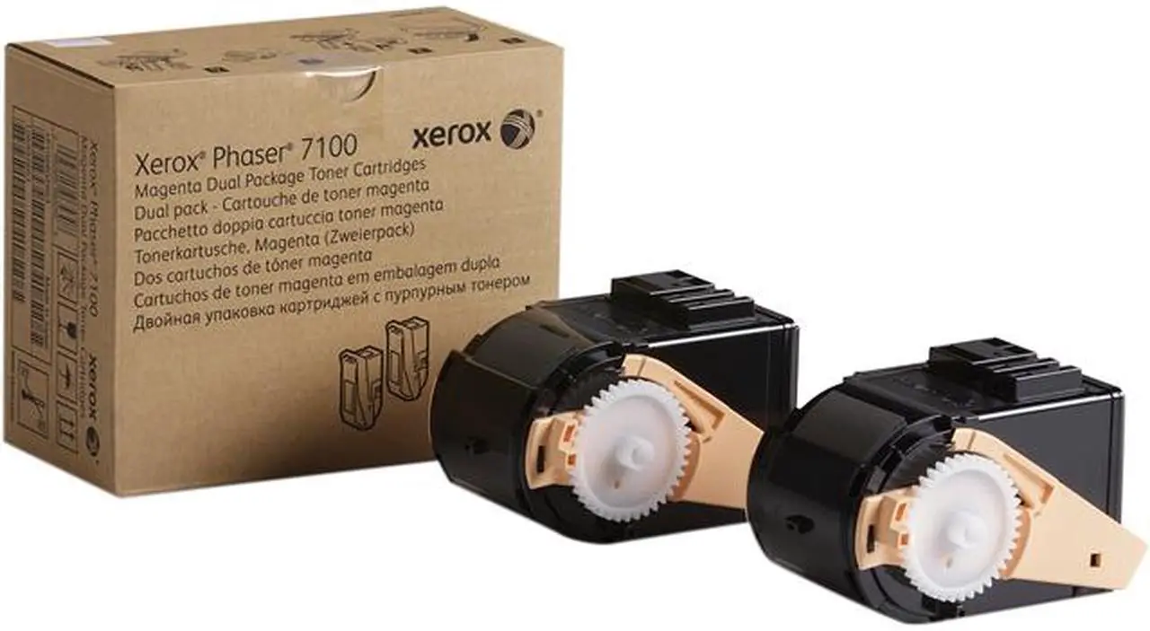 Main image of Xerox 106R02603 High Yield Toner Cartridge - Dual Pack - Magenta