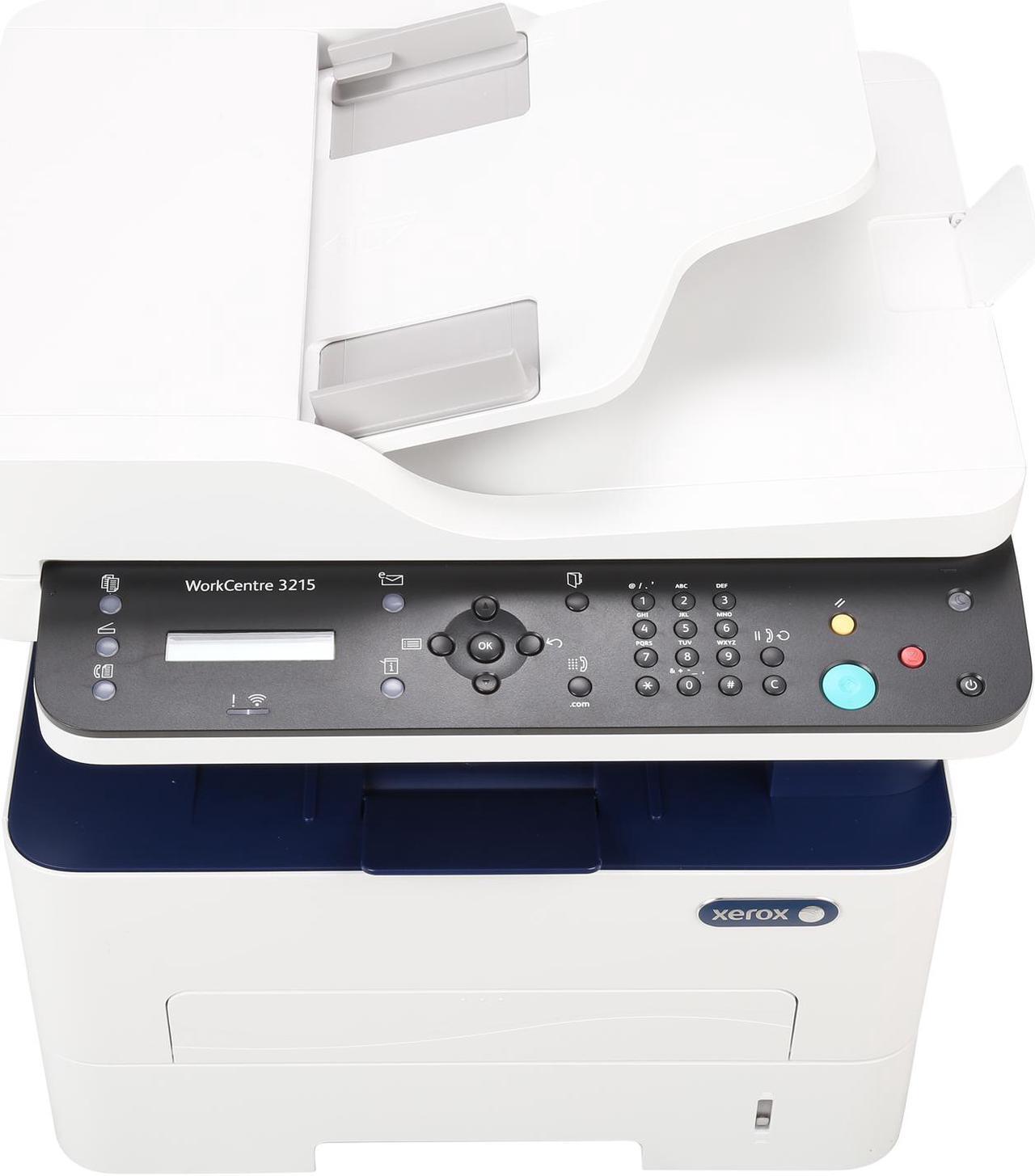 Alt view image 5 of 9 - Xerox WorkCentre 3215/NI Black and White Multifunction Printer, Print/Copy/Scan/Fax Letter/Legal, Up To 27ppm, 2-Sided Print, USB/Ethernet/Wireless, 250-Sheet Tray