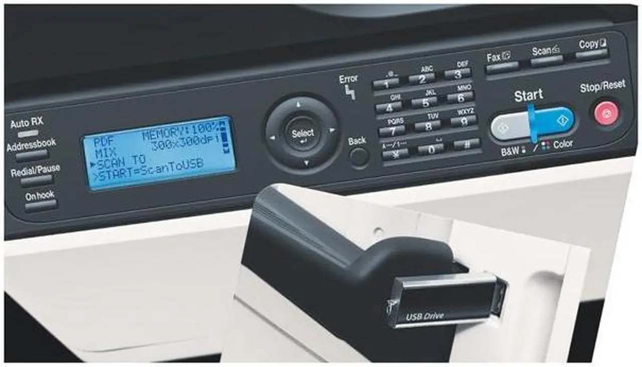 Alt view image 2 of 3 - Konica Minolta magicolor 4690MF MFC / All-In-One Up to 25 ppm 2400 x 600 dpi Color Print Quality Color Ethernet (RJ-45) / USB Laser Printer